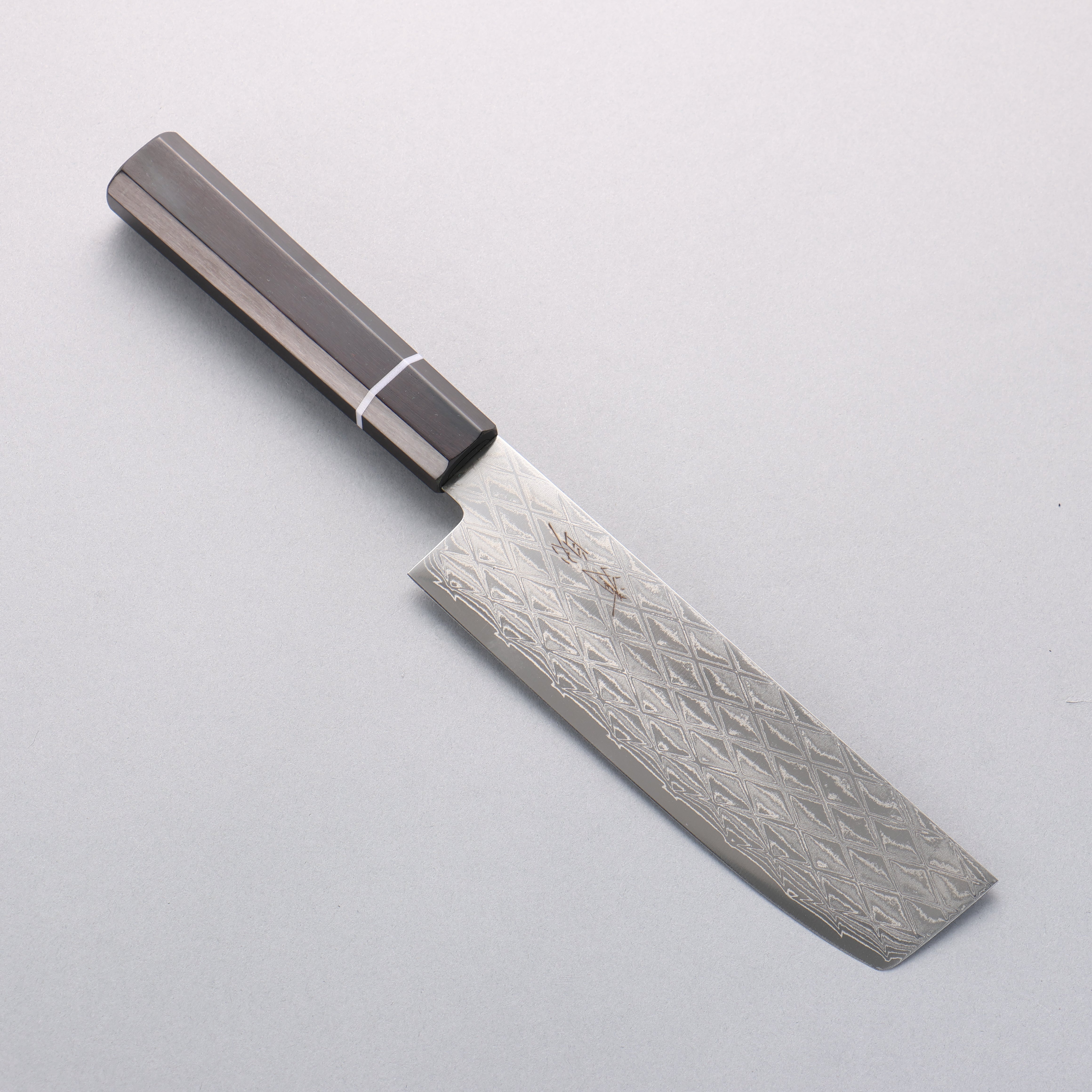 Seisuke AUS10 Mirror Crossed Usuba 160mm Black Pakkawood Handle - Seisuke Knife