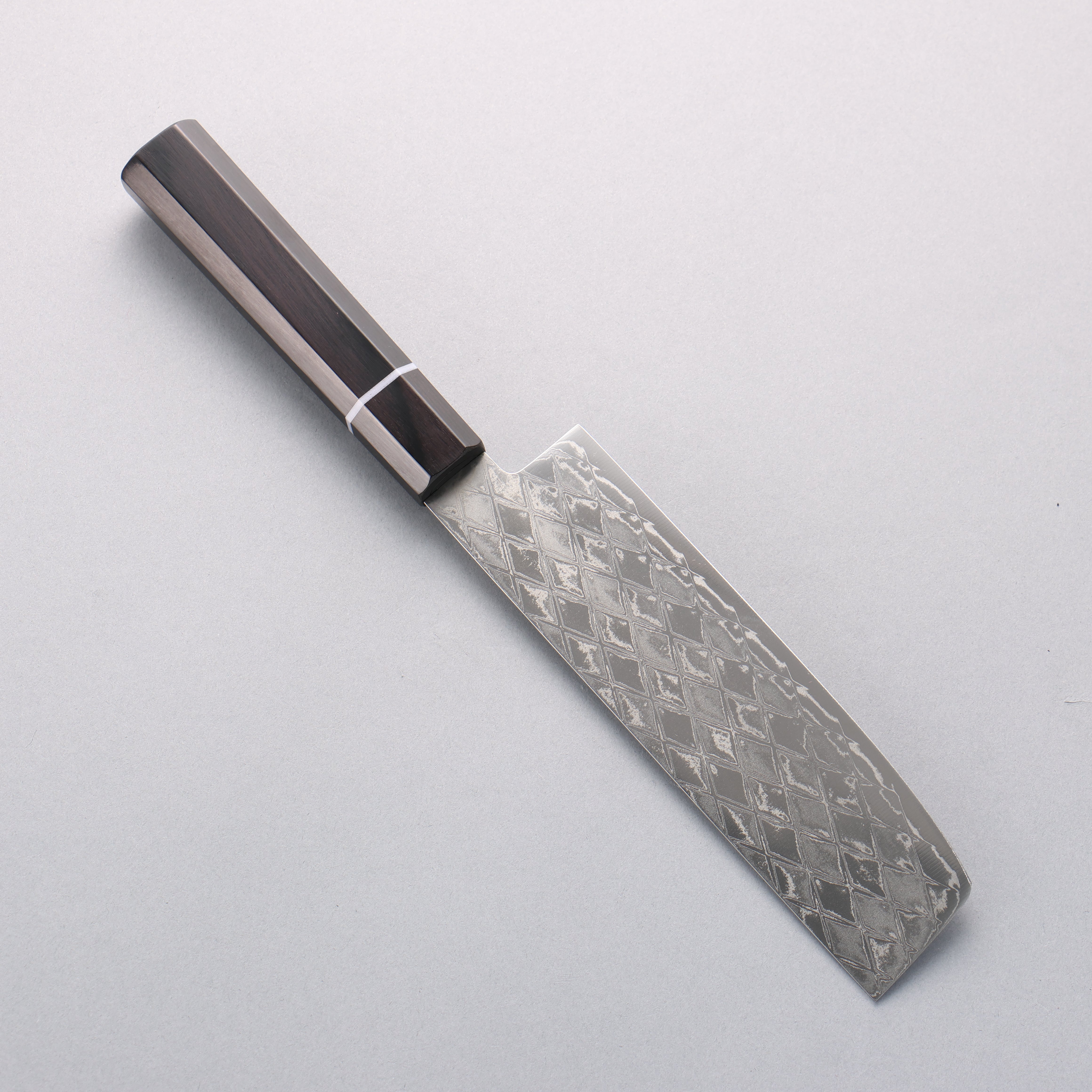 Seisuke AUS10 Mirror Crossed Usuba 160mm Black Pakkawood Handle - Seisuke Knife