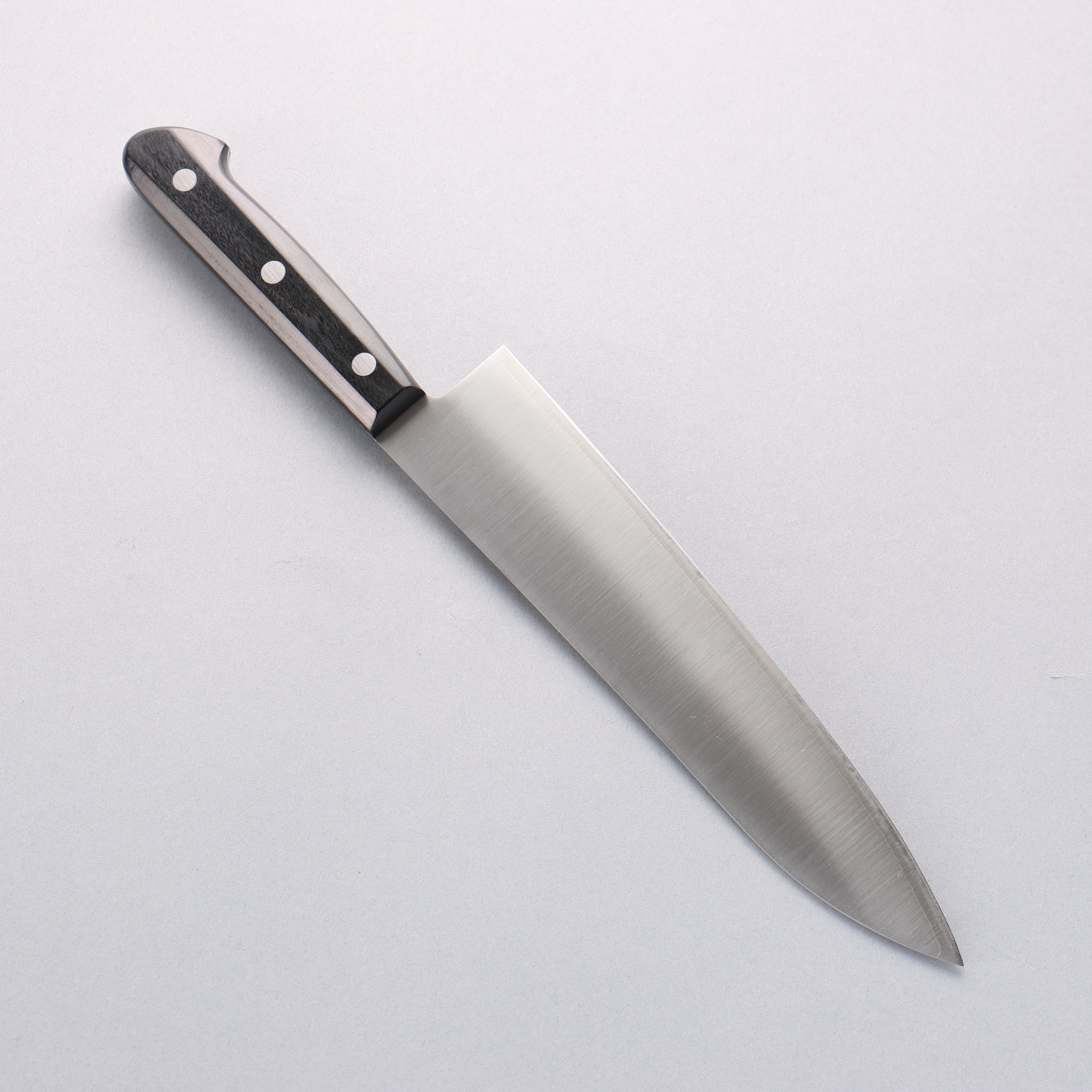 Seisuke SLD Migaki Polish Finish Gyuto 210mm Black Pakkawood Handle - Seisuke Knife
