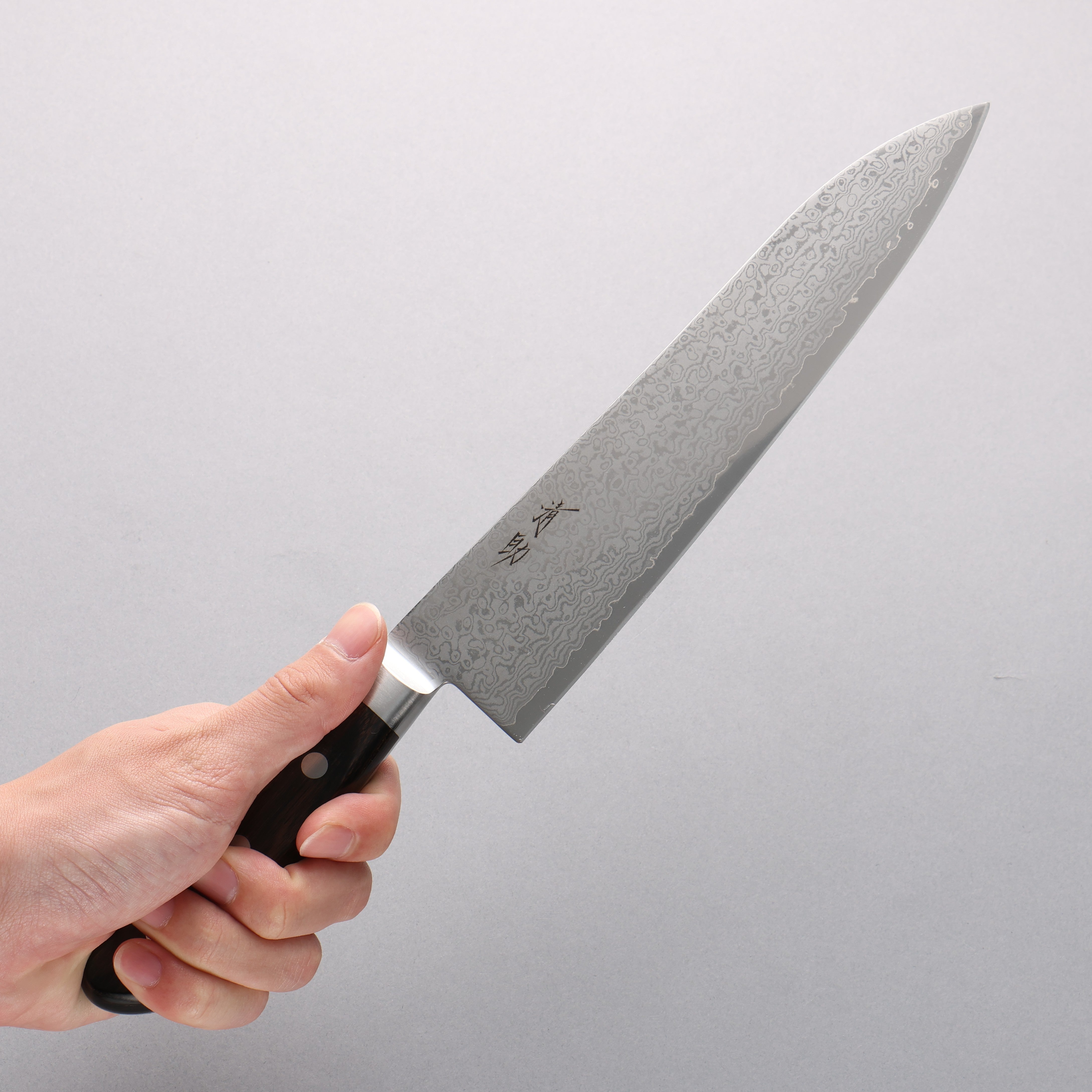 Seisuke VG10 33 Layer Gyuto 210mm Brown Pakka wood Handle - Seisuke Knife