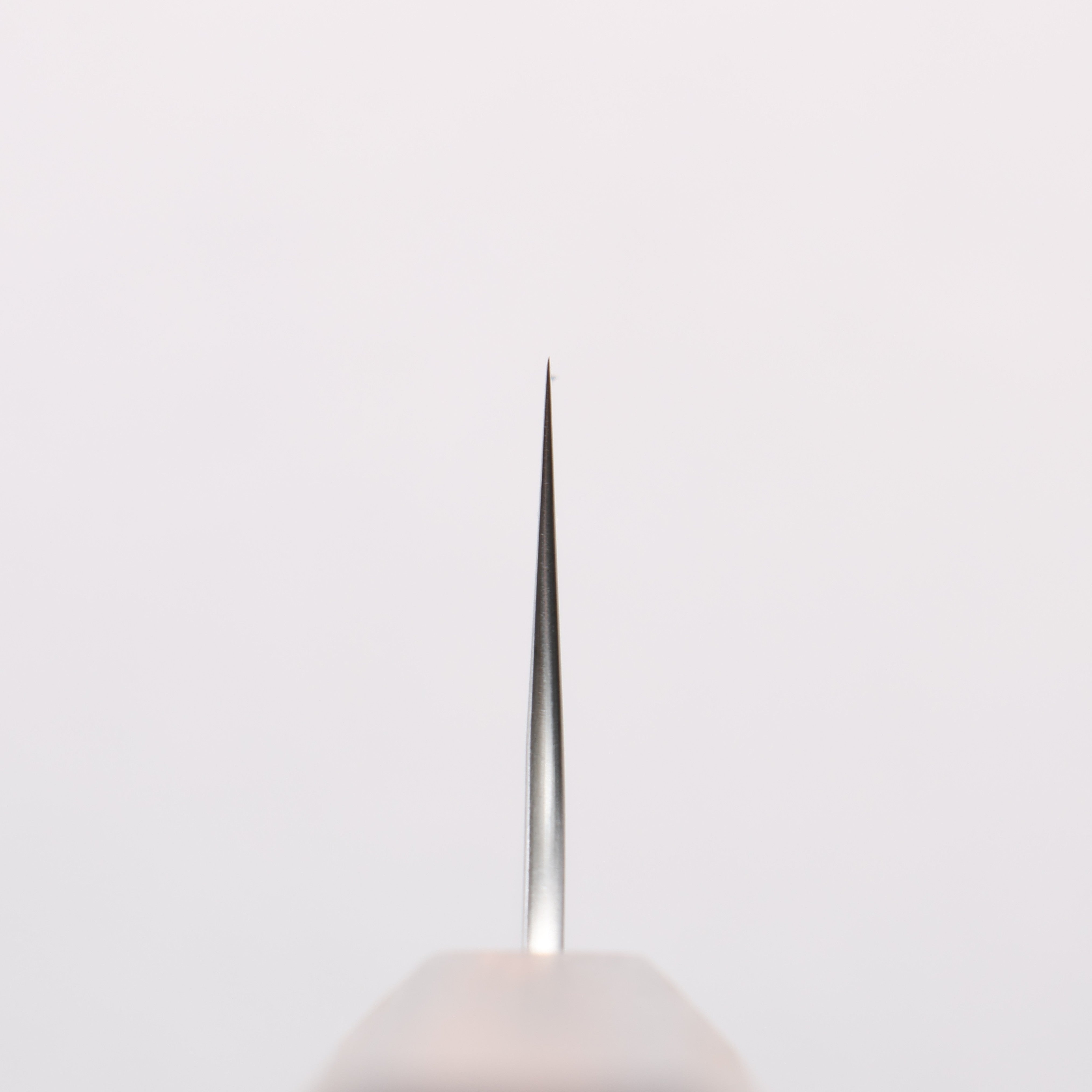 Yoshimi Kato SG2 Hammered(Maru) One side Bunka 170mm Burnt Oak (Lacquered) Handle - Seisuke Knife