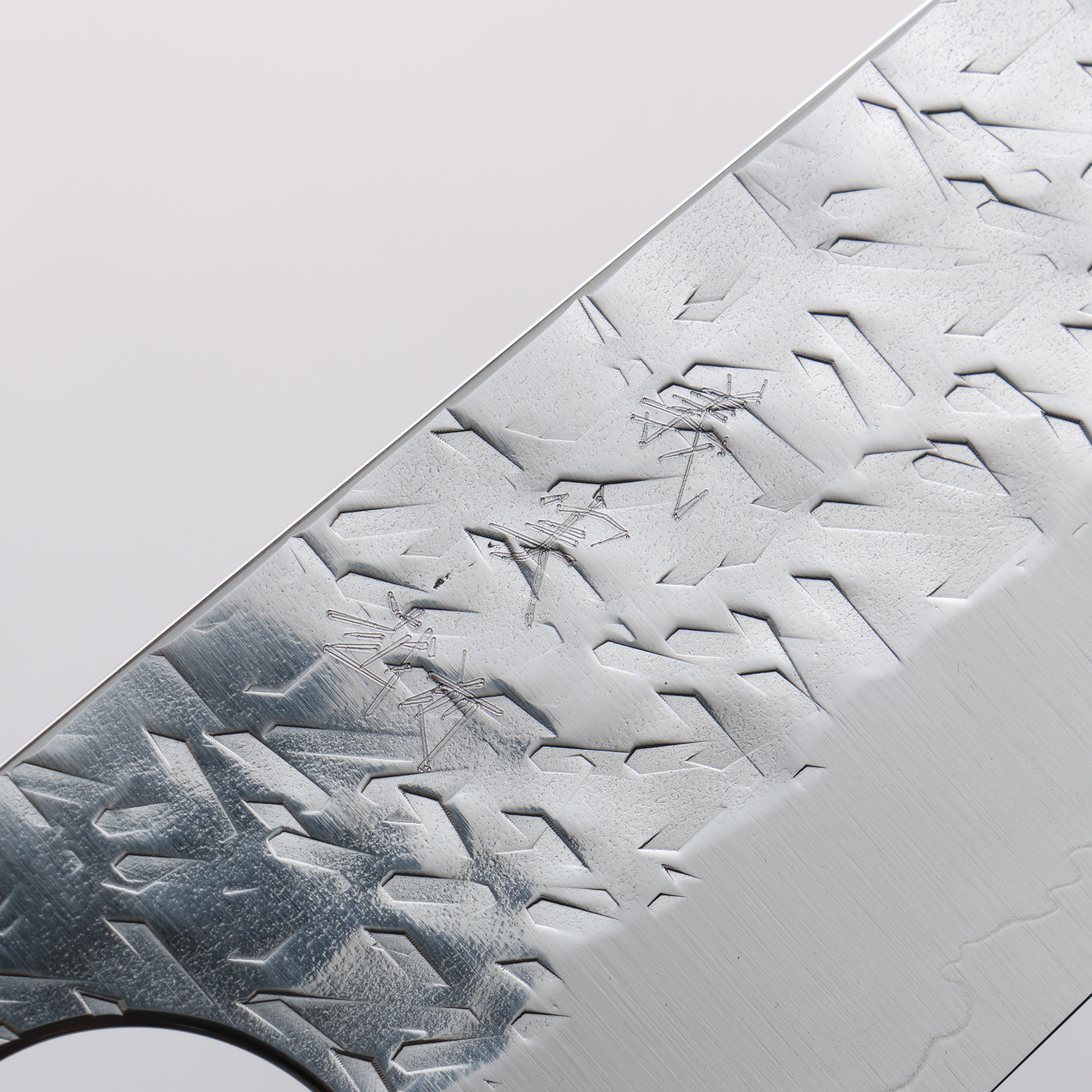Yoshimi Kato Hyo SG2 Hammered Bunka 170mm Olive tree (V Shaped) Handle - Seisuke Knife