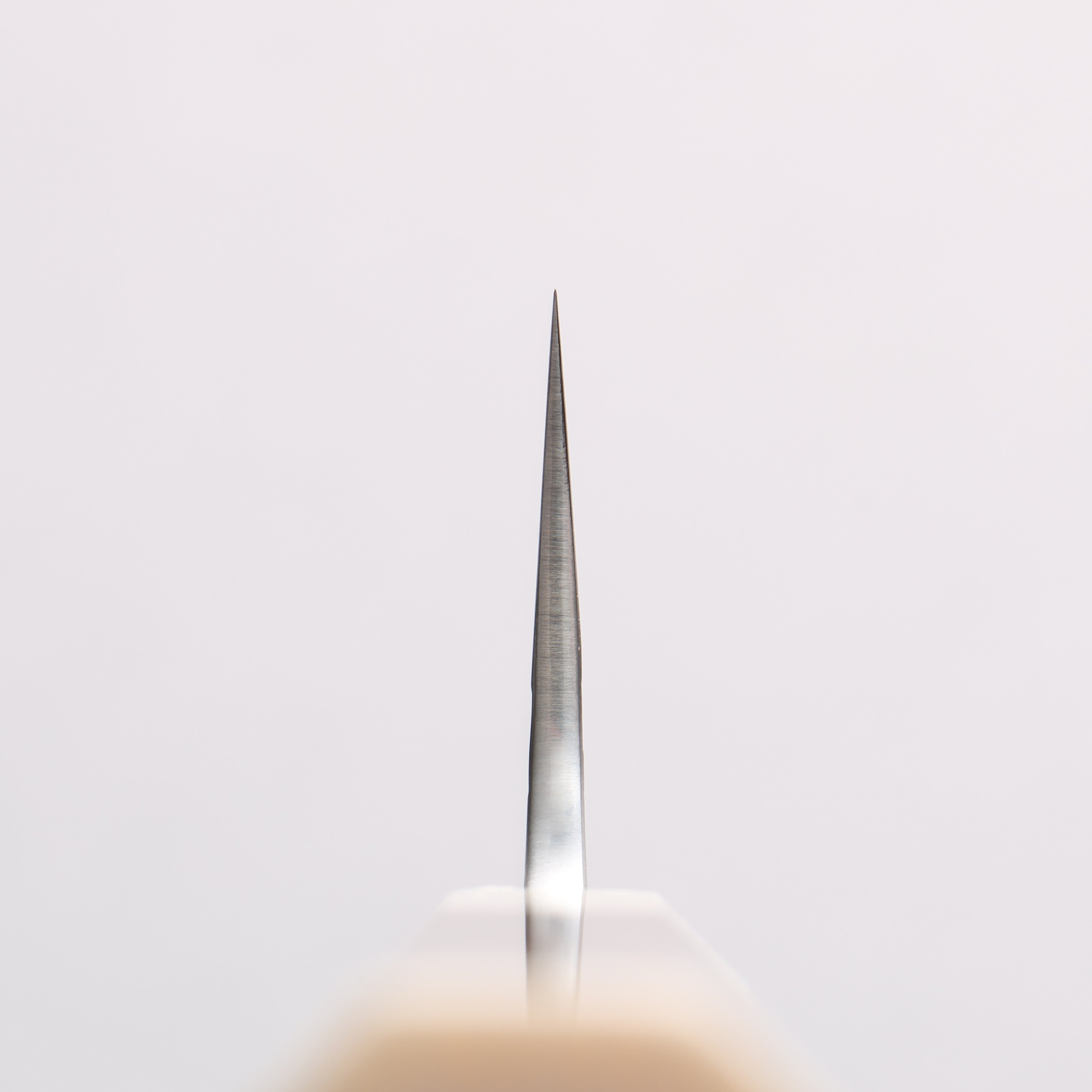 Yu Kurosaki Juhyo Cobalt Special Steel Hammered Santoku 170mm Chinese Quince & White Caps Handle - Seisuke Knife