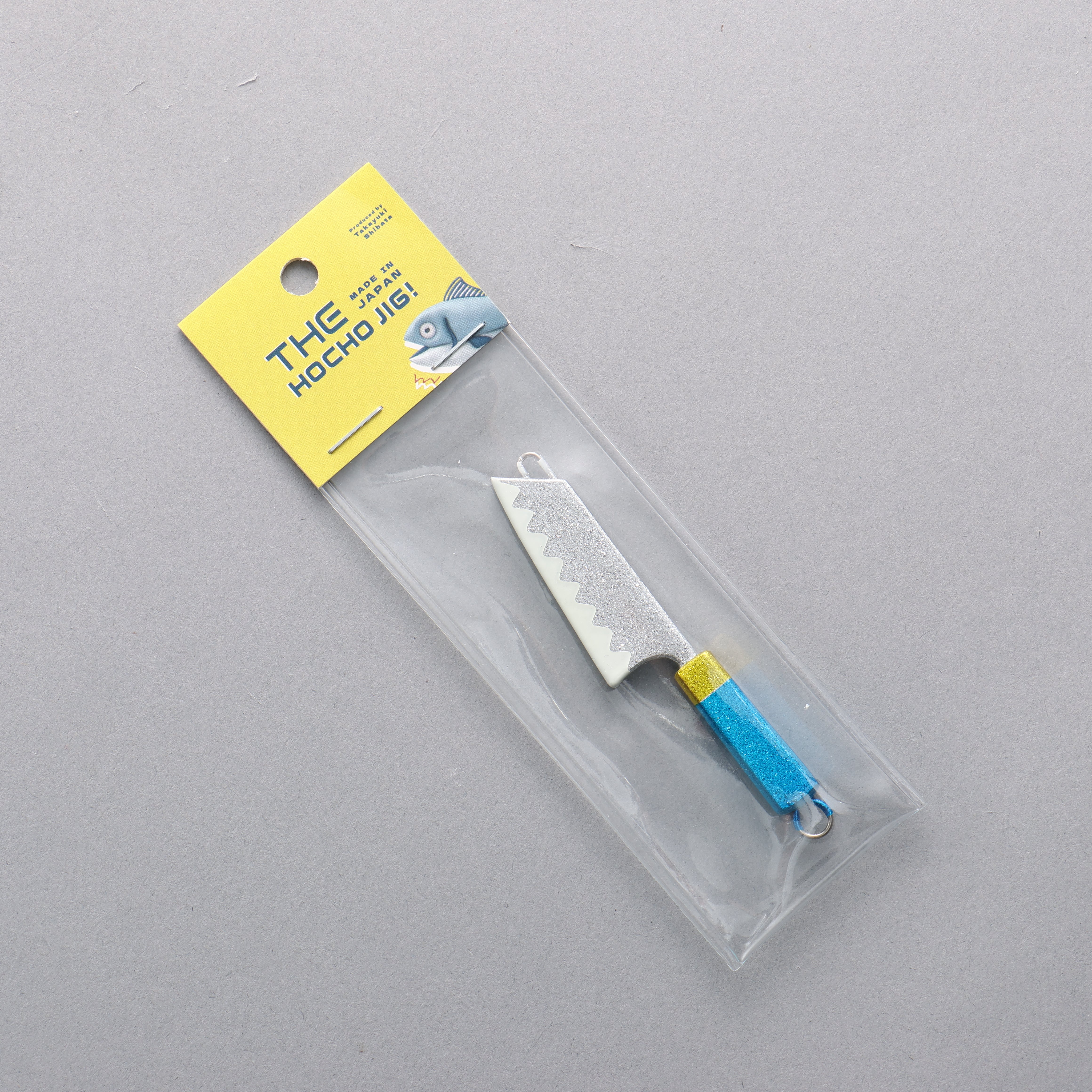 Shibata Takayuki Blue Fishing Jig - Seisuke Knife
