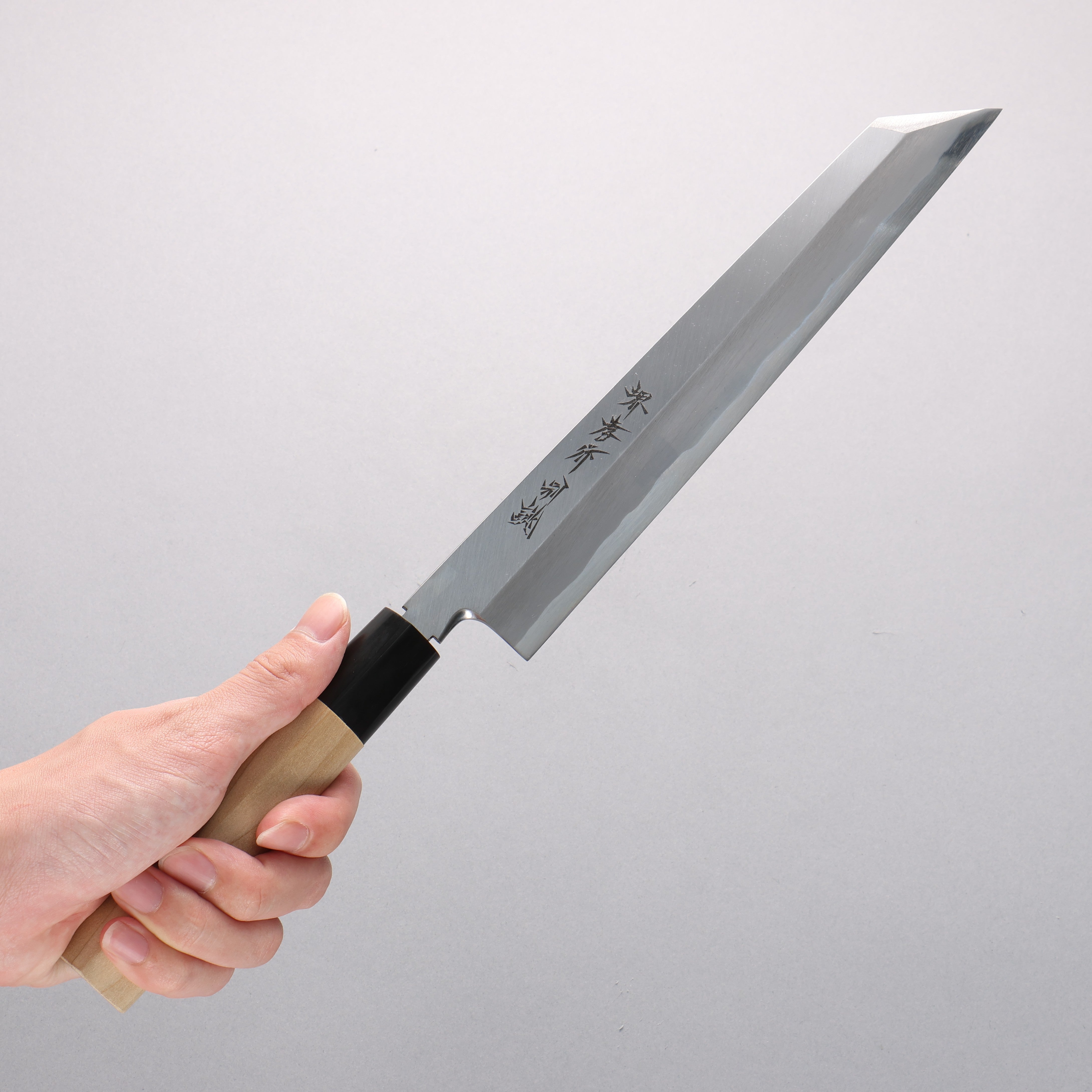 Sakai Takayuki Tokujyo White Steel No.2 Kiritsuke 240mm Magnolia Handle - Seisuke Knife