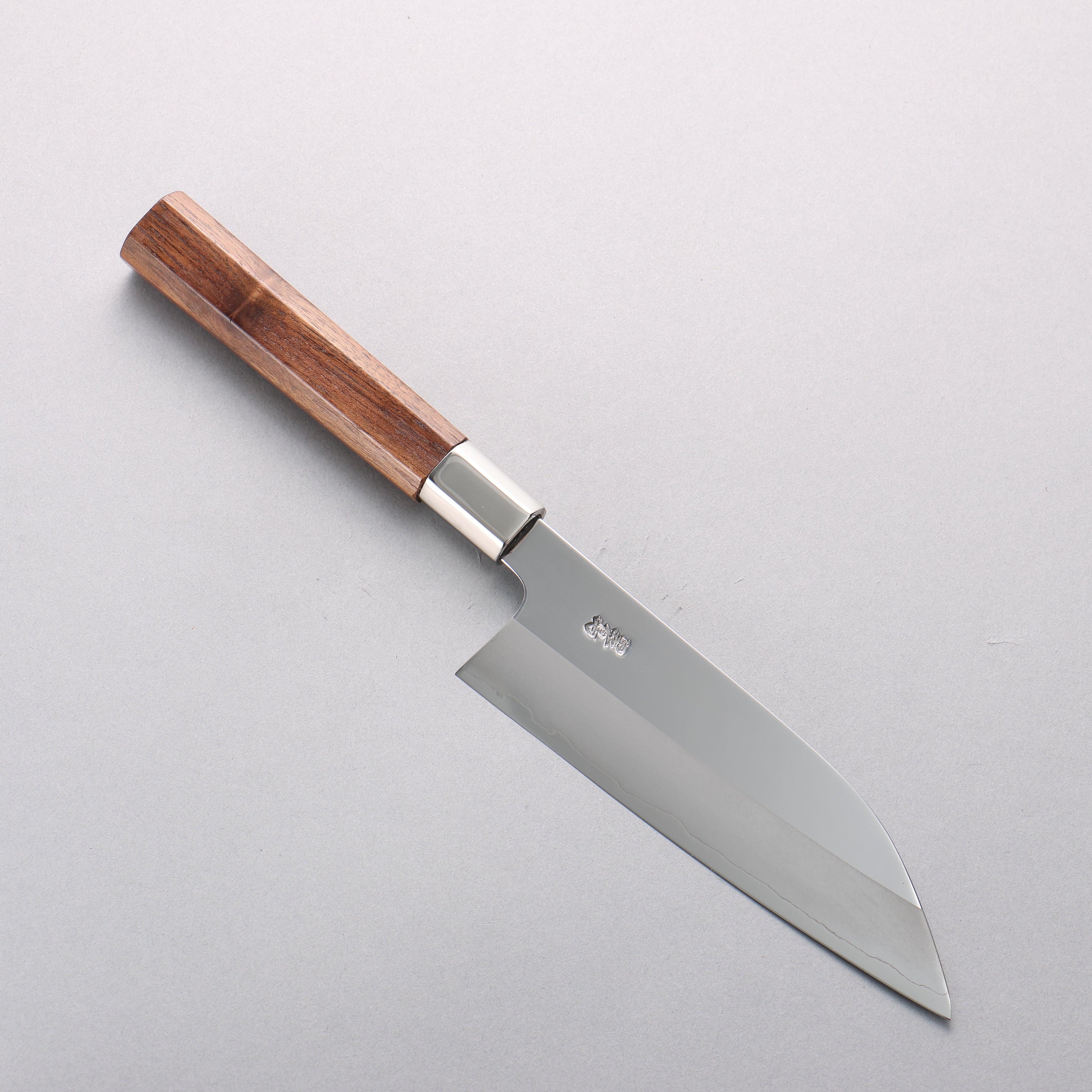 Kurotori Silver Steel No.3 Migaki Finished Funayuki 150mm Walnut Handle - Seisuke Knife