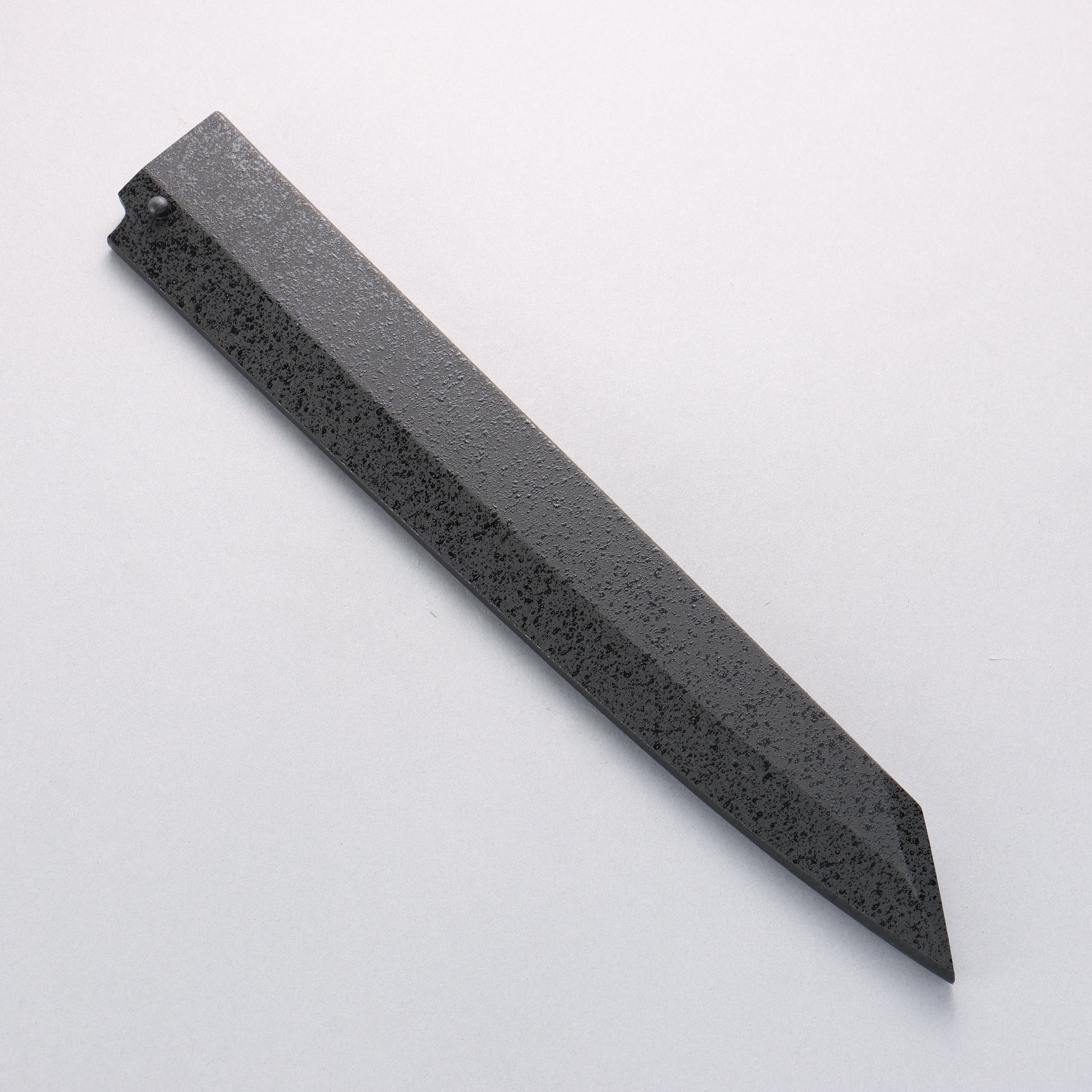 Sakai Takayuki Hien Blue Steel No.2 Mirrored Finish Kengata Yanagiba 300mm Ebony Wood Handle with Sheath - Seisuke Knife