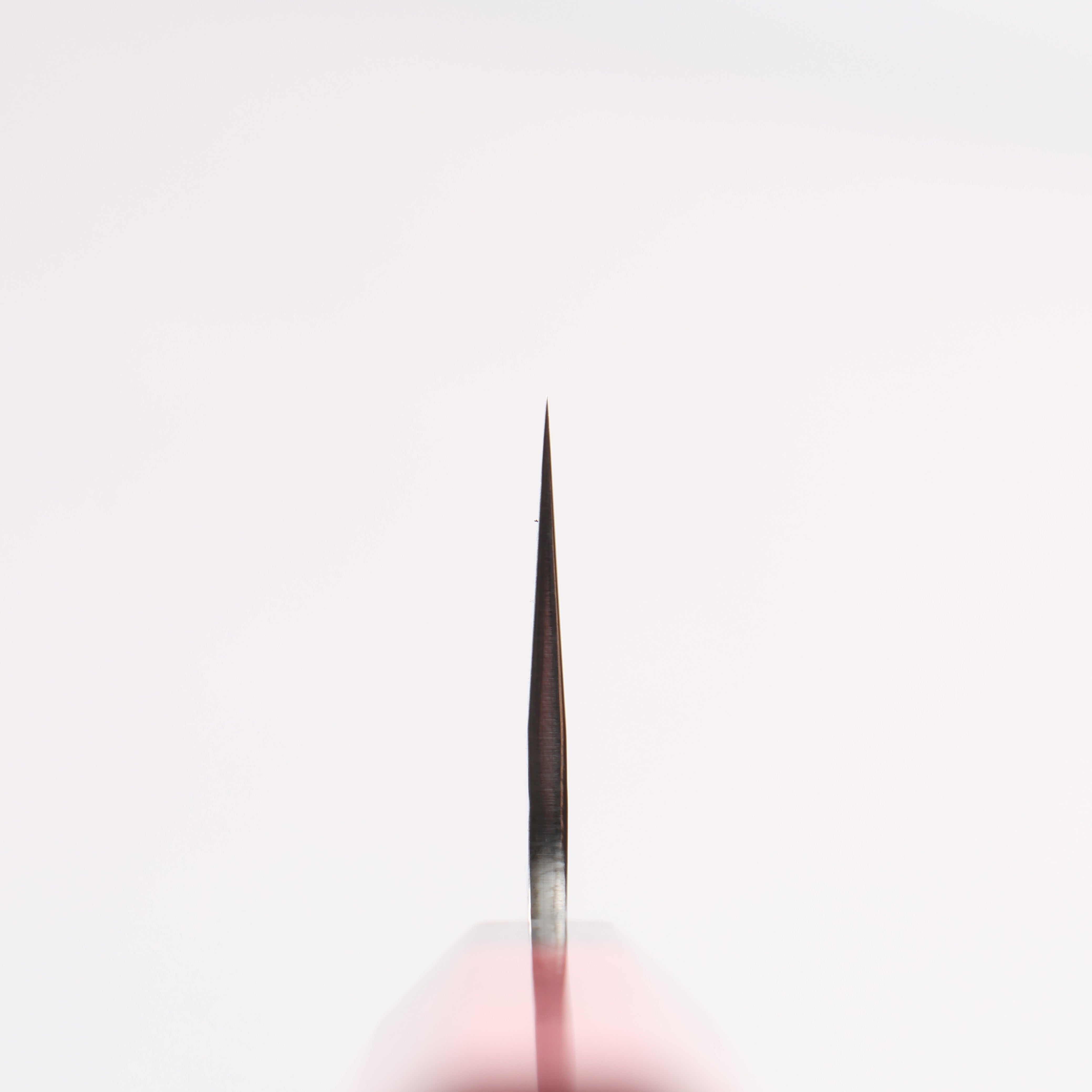 Yu Kurosaki Senko Ryu SG2 Hammered Small Santoku 150mm Red Stabilized Wood Handle - Seisuke Knife