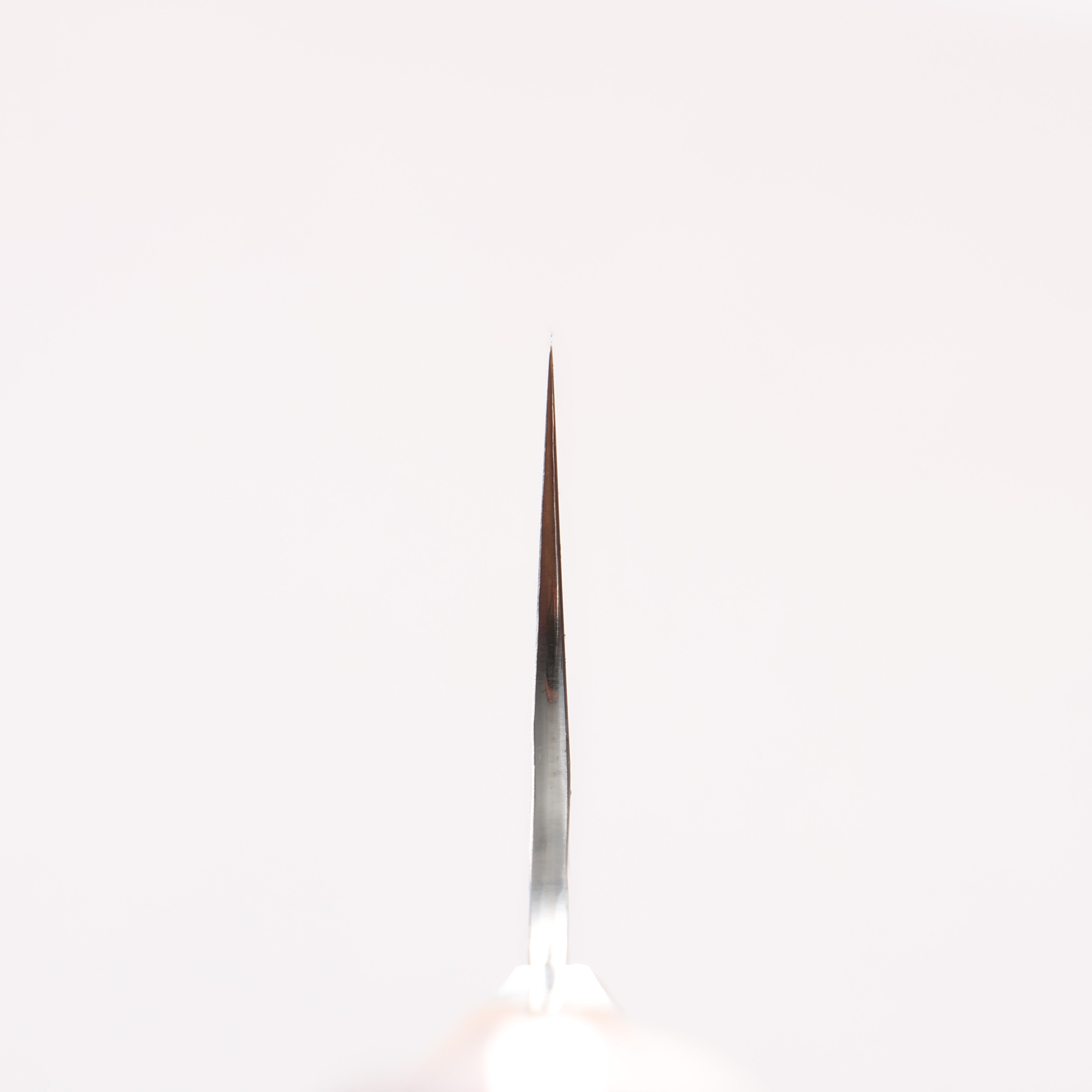 Yu Kurosaki Senko Ryu SG2 Hammered Santoku 170mm Red and Wood Pattern Acrylic Handle - Seisuke Knife