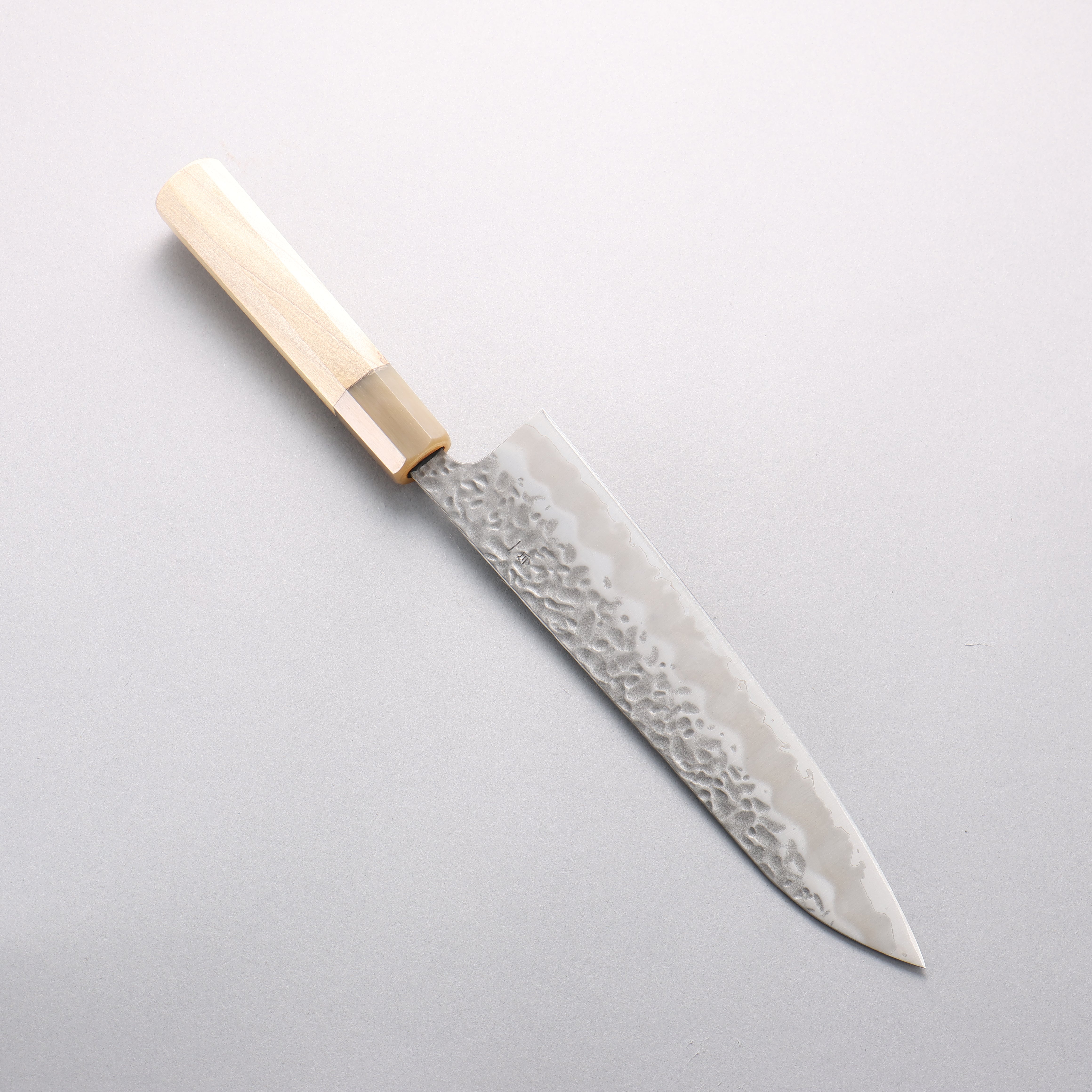 Seisuke Kumo White Steel No.1 Hammered Gyuto 210mm Magnolia Handle - Seisuke Knife