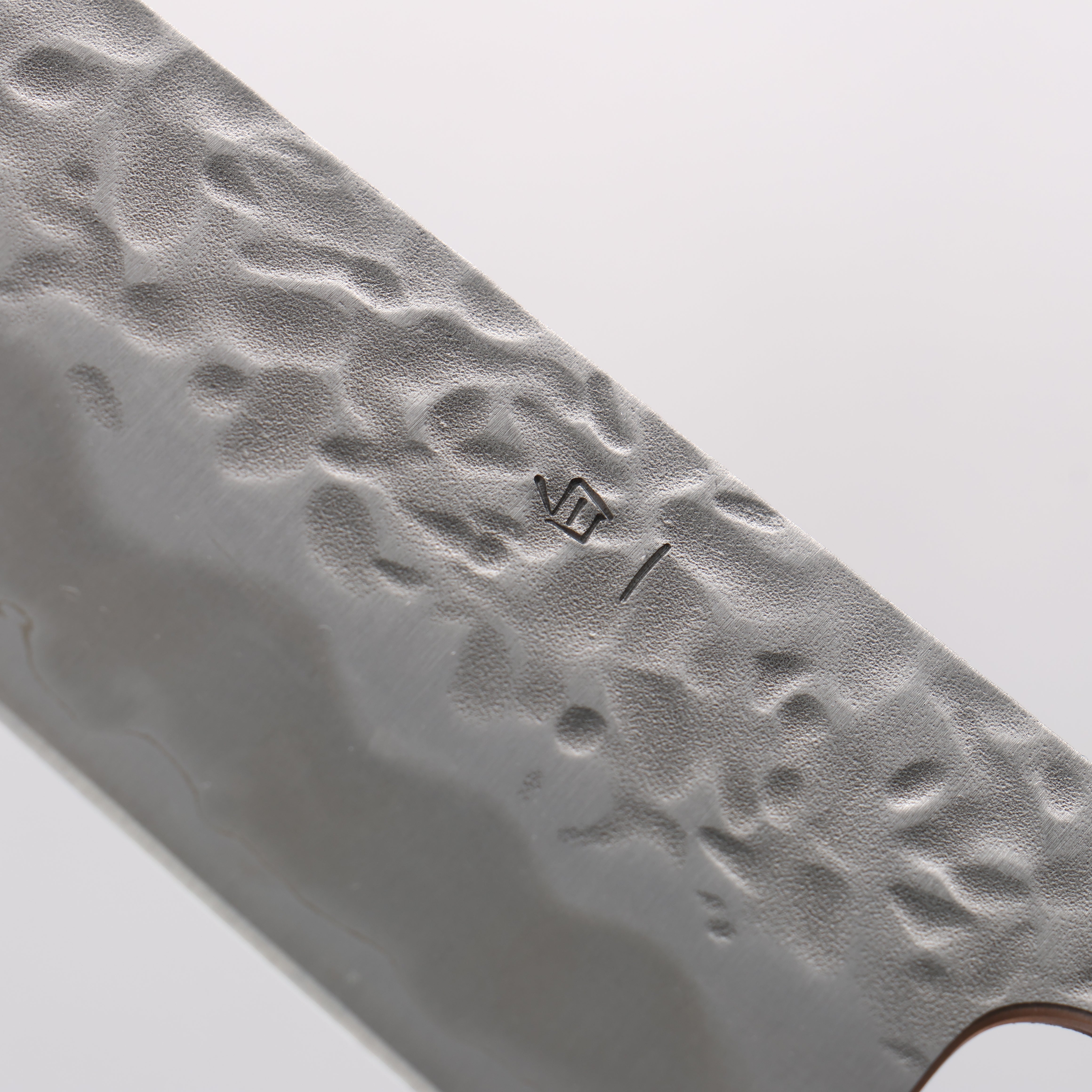 Seisuke Kumo White Steel No.1 Hammered Gyuto 210mm Magnolia Handle - Seisuke Knife