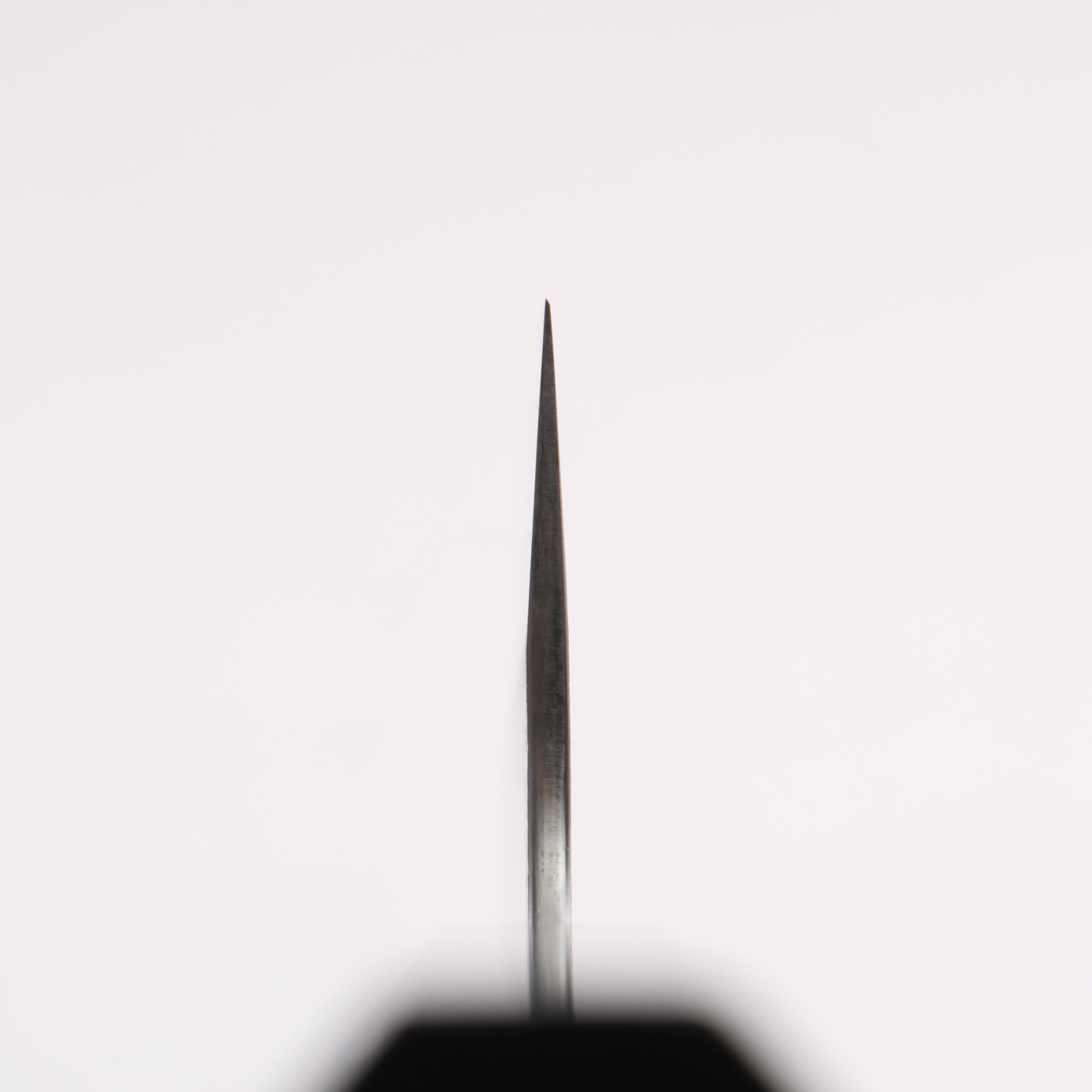 Makoto Kurosaki SPG STRIX Black Finished Santoku 165mm Ebony Wood Handle - Seisuke Knife