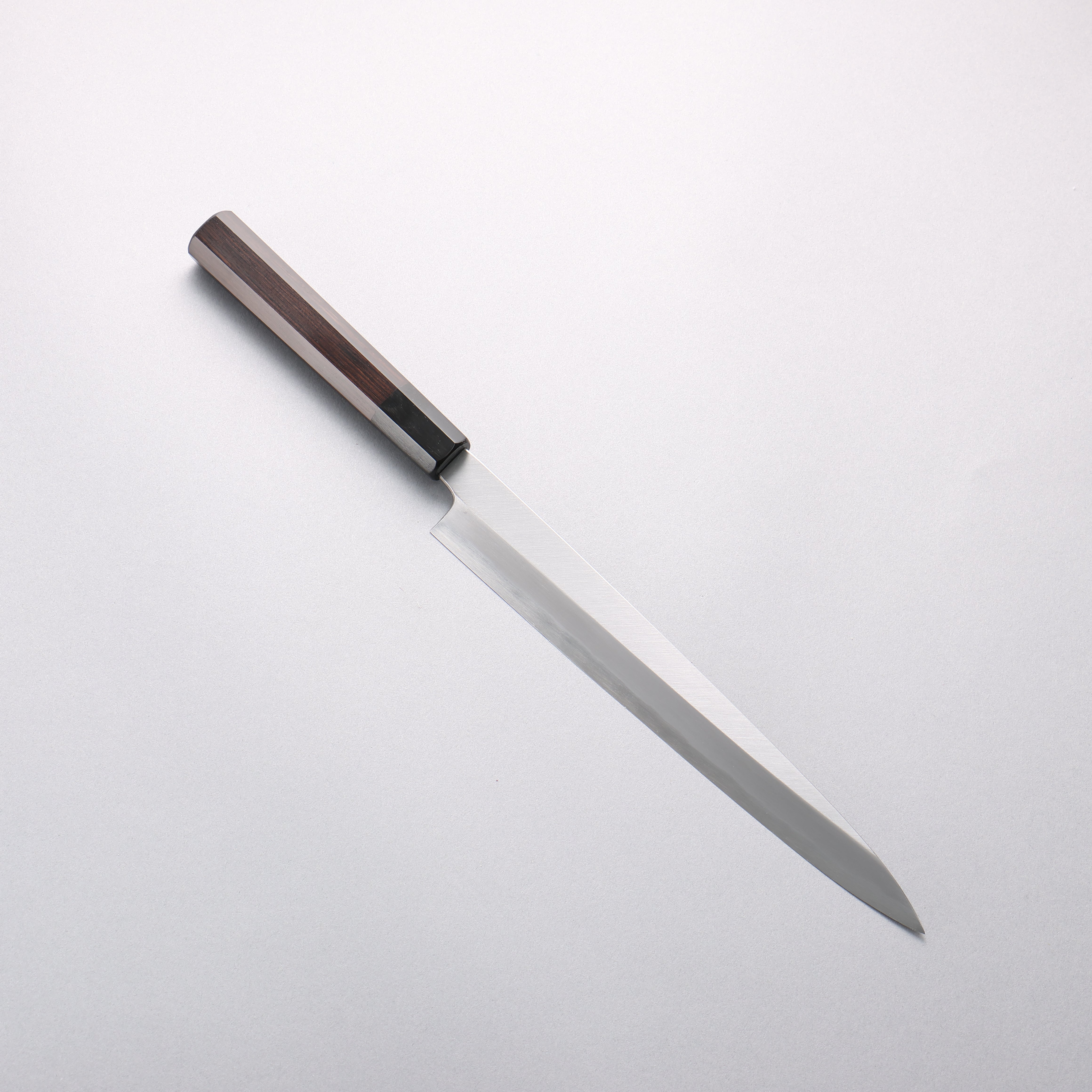 Minamoto Akitada Blue Steel No.2 Yanagiba 240mm Ebony Wood Handle - Seisuke Knife
