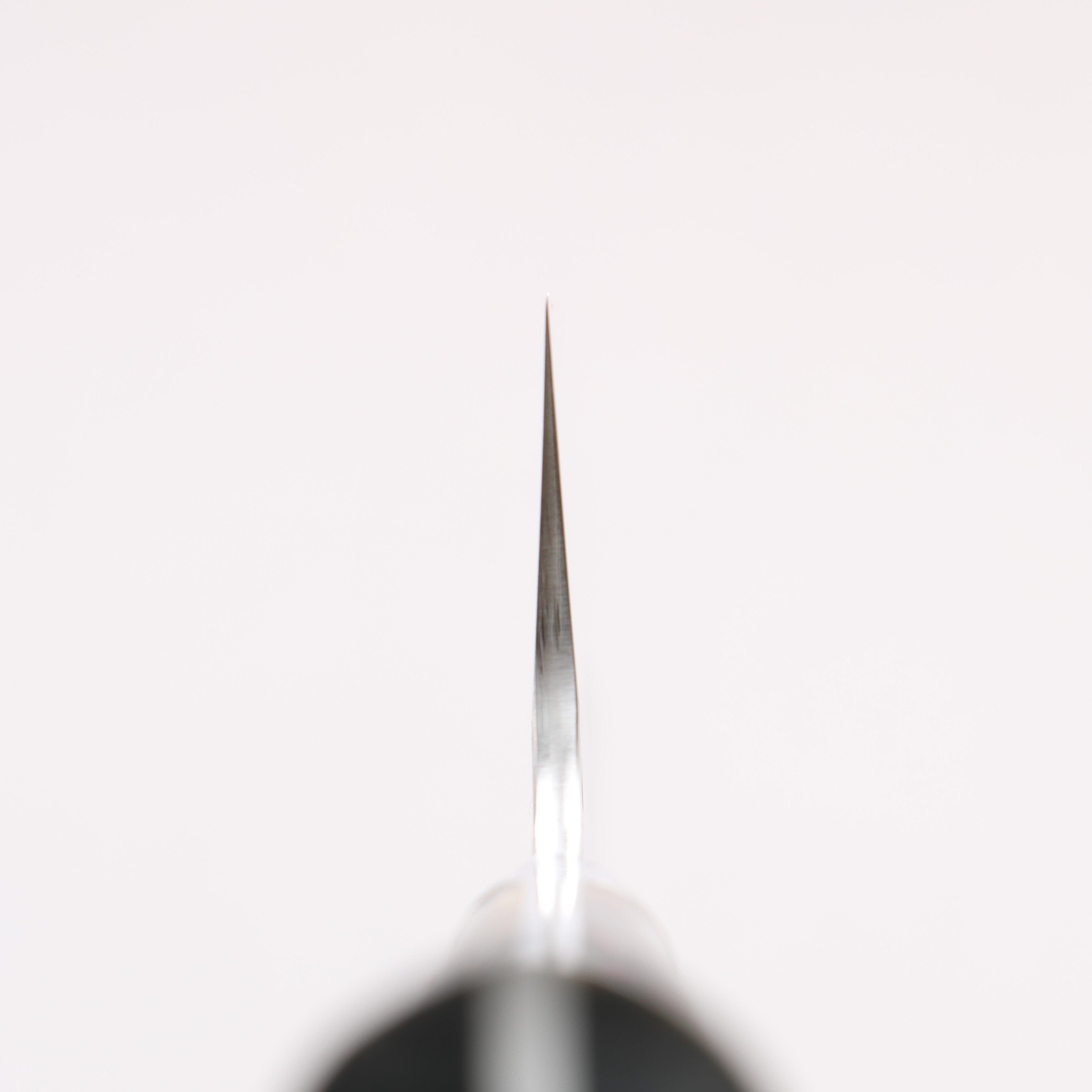 Takeshi Saji SPG STRIX Hammered Migaki Finished Bunka 180mm Black Gold Acrylic Handle - Seisuke Knife