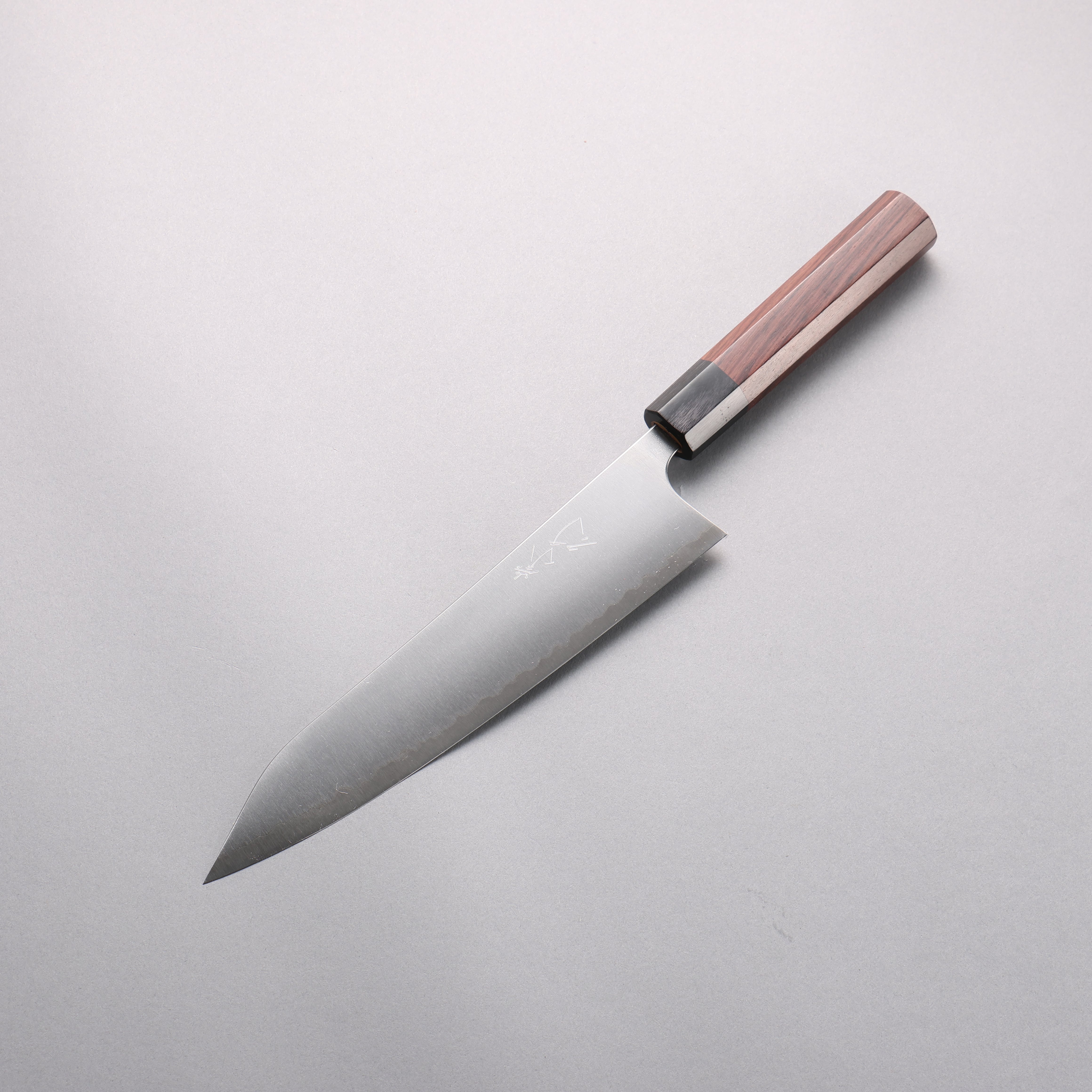 Shibata Takayuki Koutetsu Blue Super Gyuto 210mm Shitan Handle - Seisuke Knife