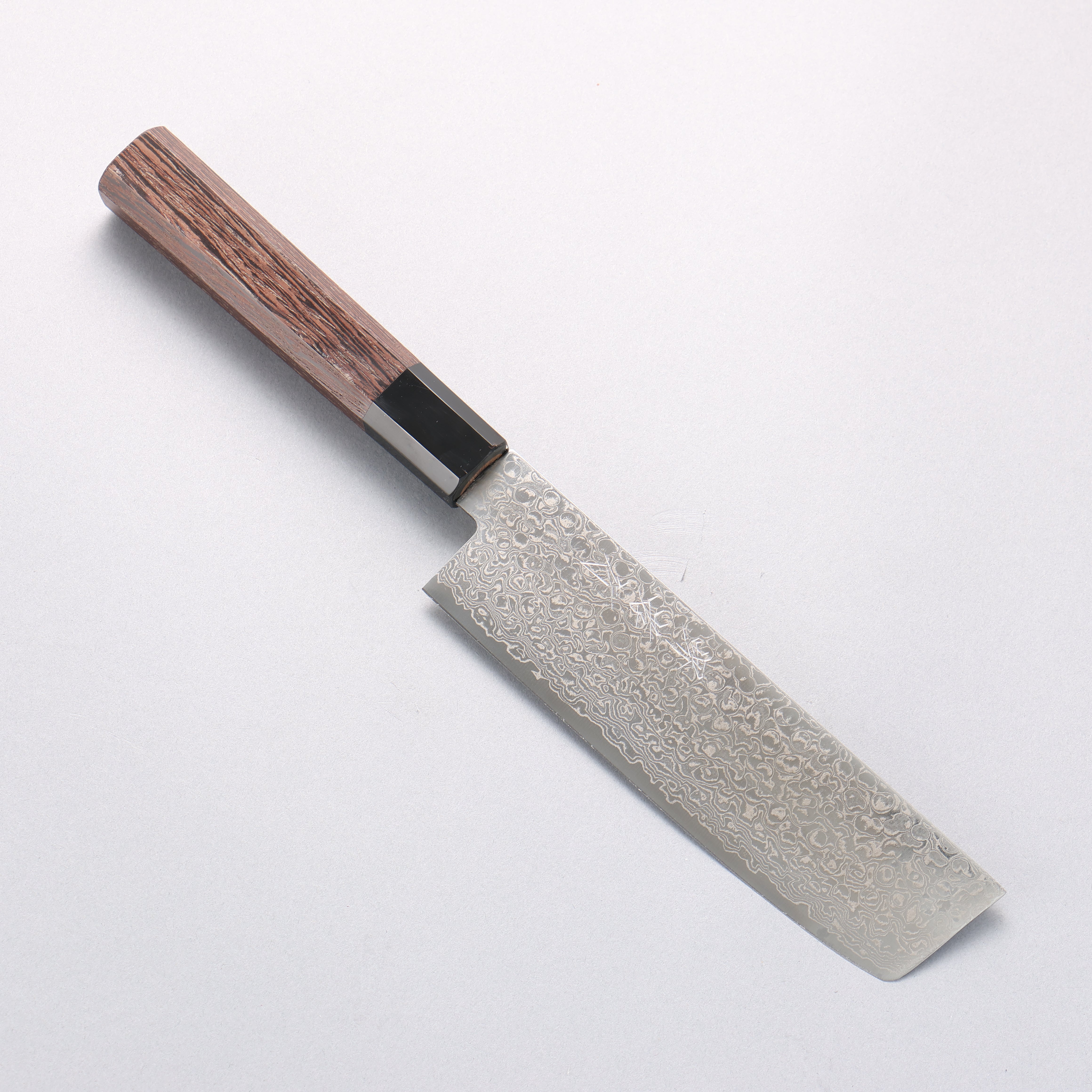 Sakai Takayuki Galaxy ZA-18 Damascus Nakiri 165mm with Wenge Handle - Seisuke Knife