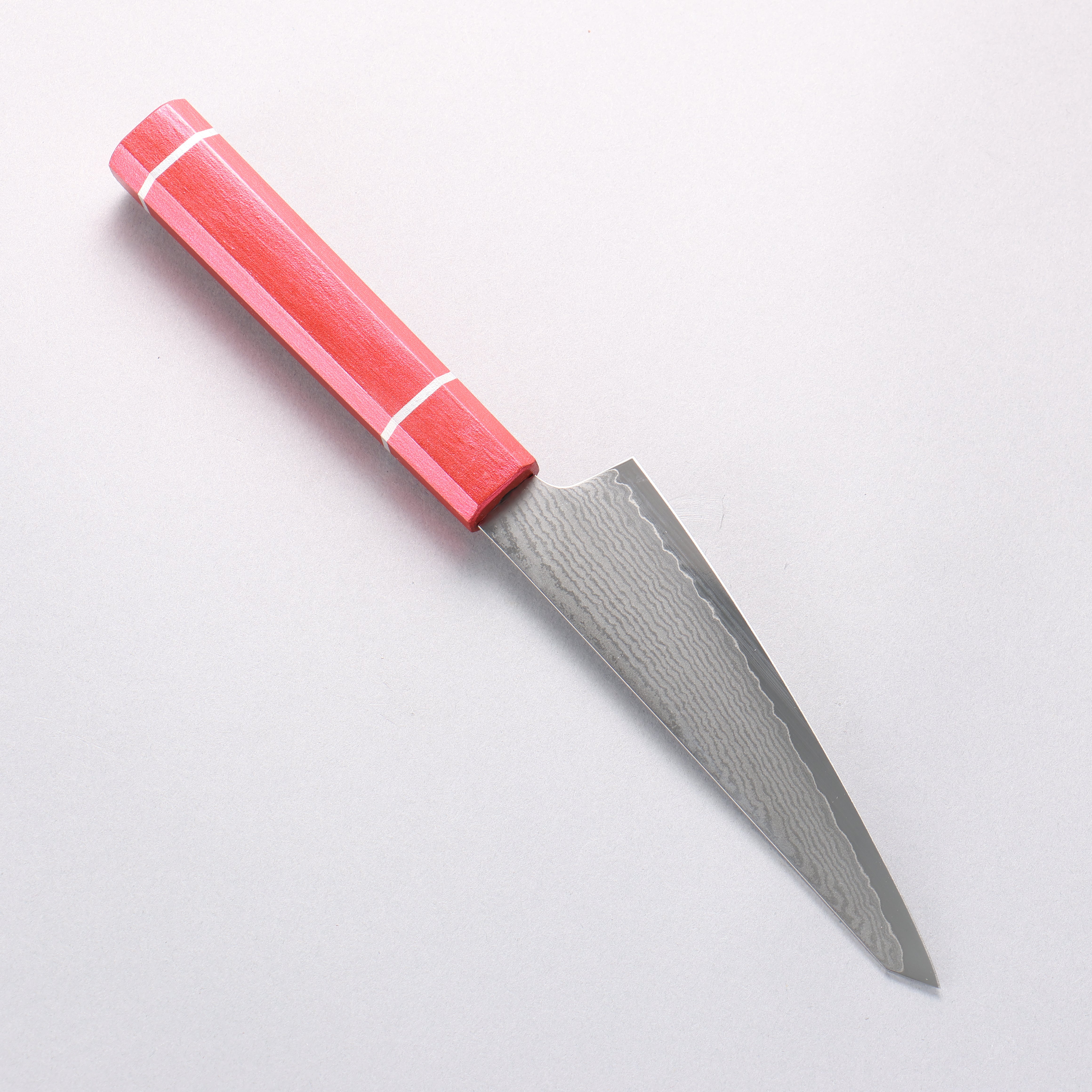 Sakai Takayuki VG10 33 Layer Damascus Sabaki 150mm with Red Handle - Seisuke Knife