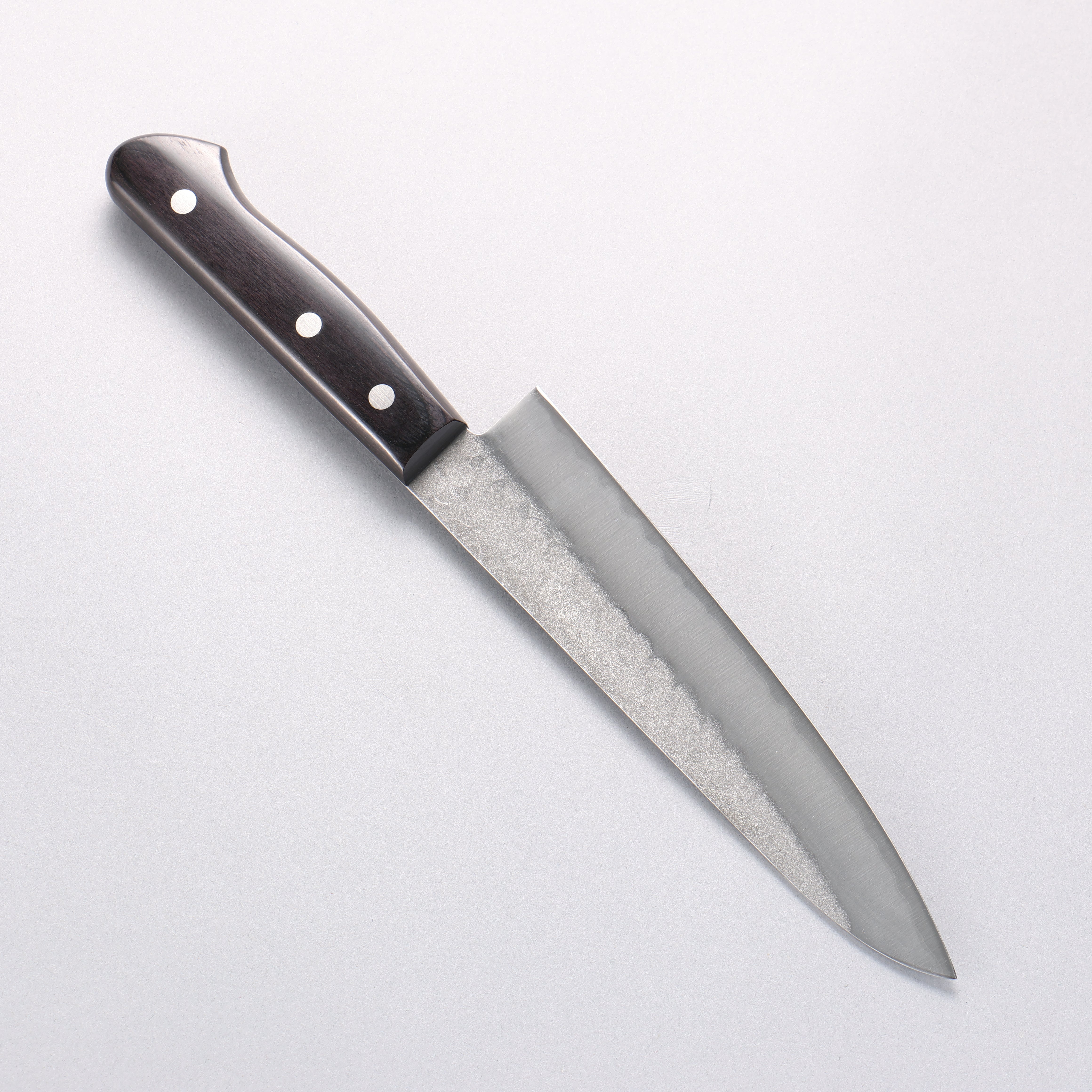 Sakai Takayuki Blue Steel Hammered 3 Layer Gyuto 180mm - Seisuke Knife