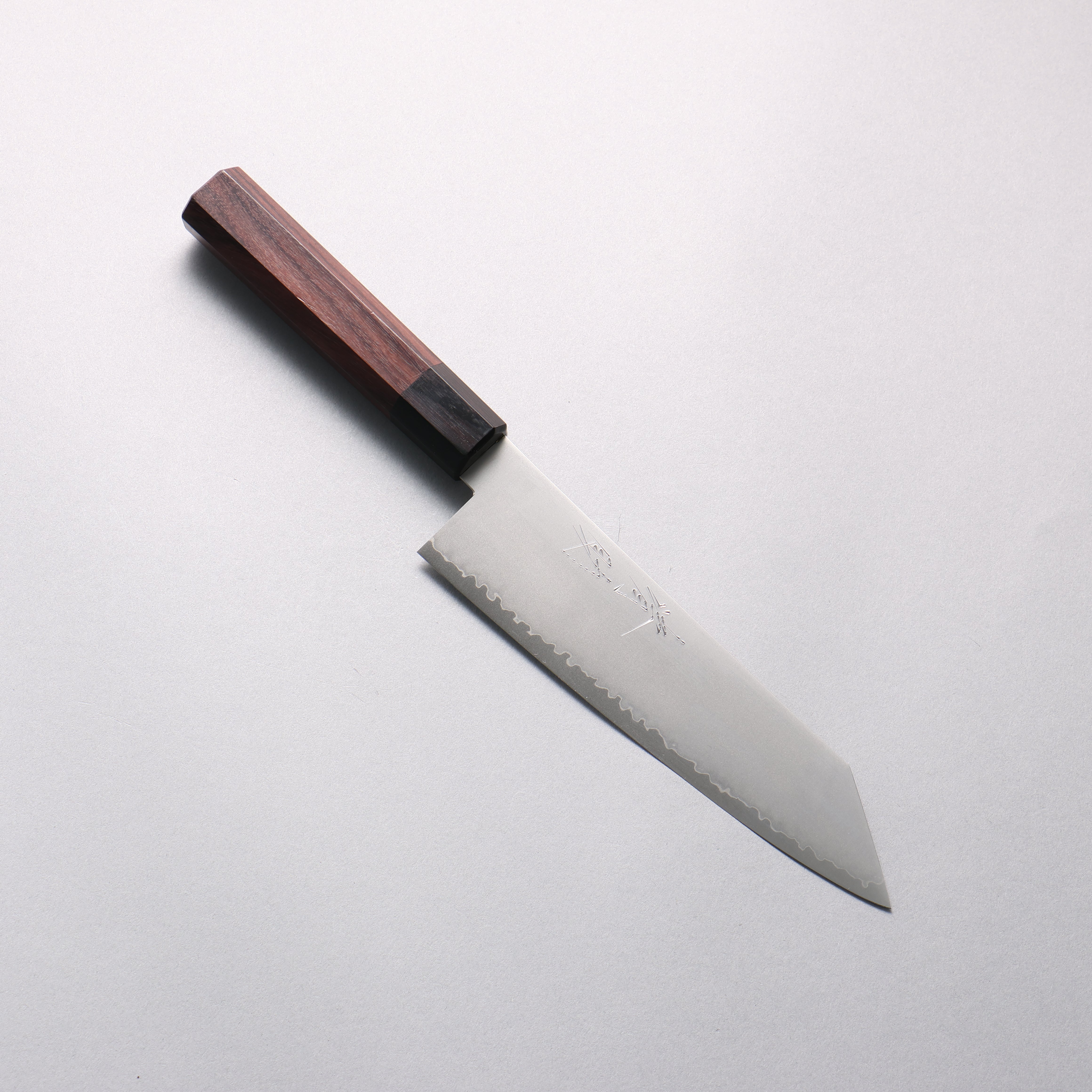 Seisuke VG10 Kiritsuke Santoku 180mm Shitan Handle - Seisuke Knife