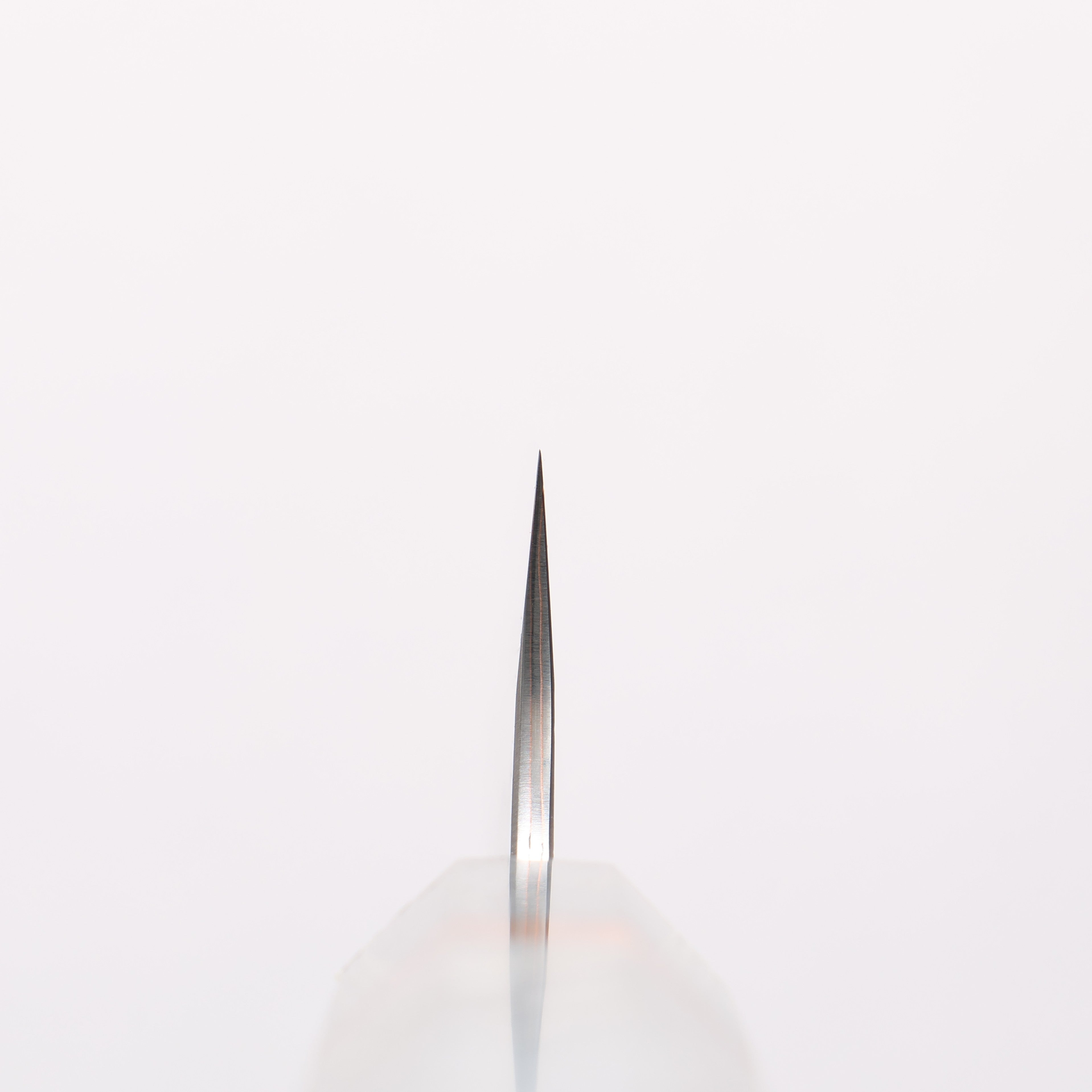 Yu Kurosaki Fujin V-Toku2 Hammered Black Finished Petty-Utility 150mm Stabilized wood (With Acrylic Ring) Handle - Seisuke Knife