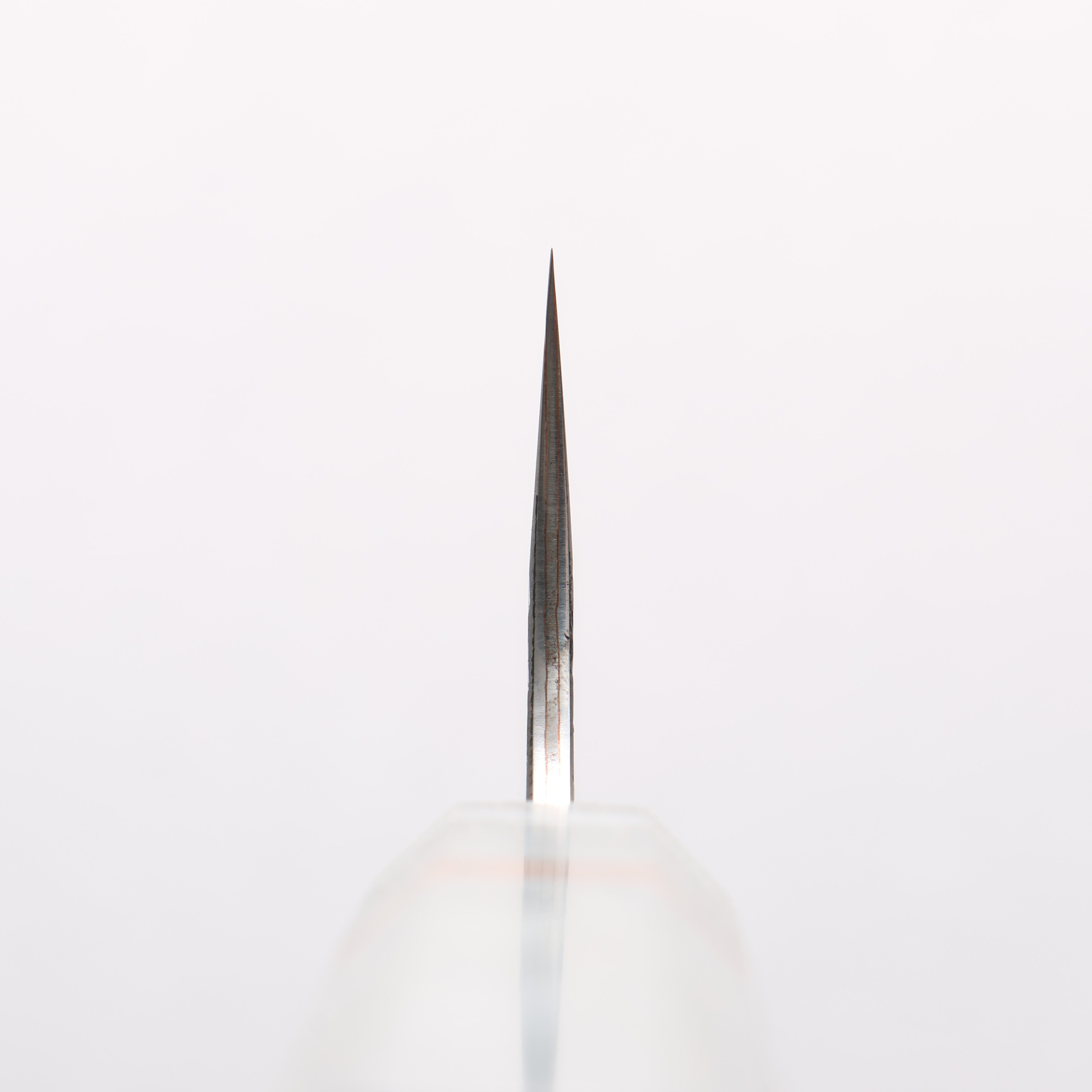 Yu Kurosaki Fujin V-Toku2 Hammered Black Finished Santoku 170mm Stabilized wood (With Acrylic Ring) Handle - Seisuke Knife