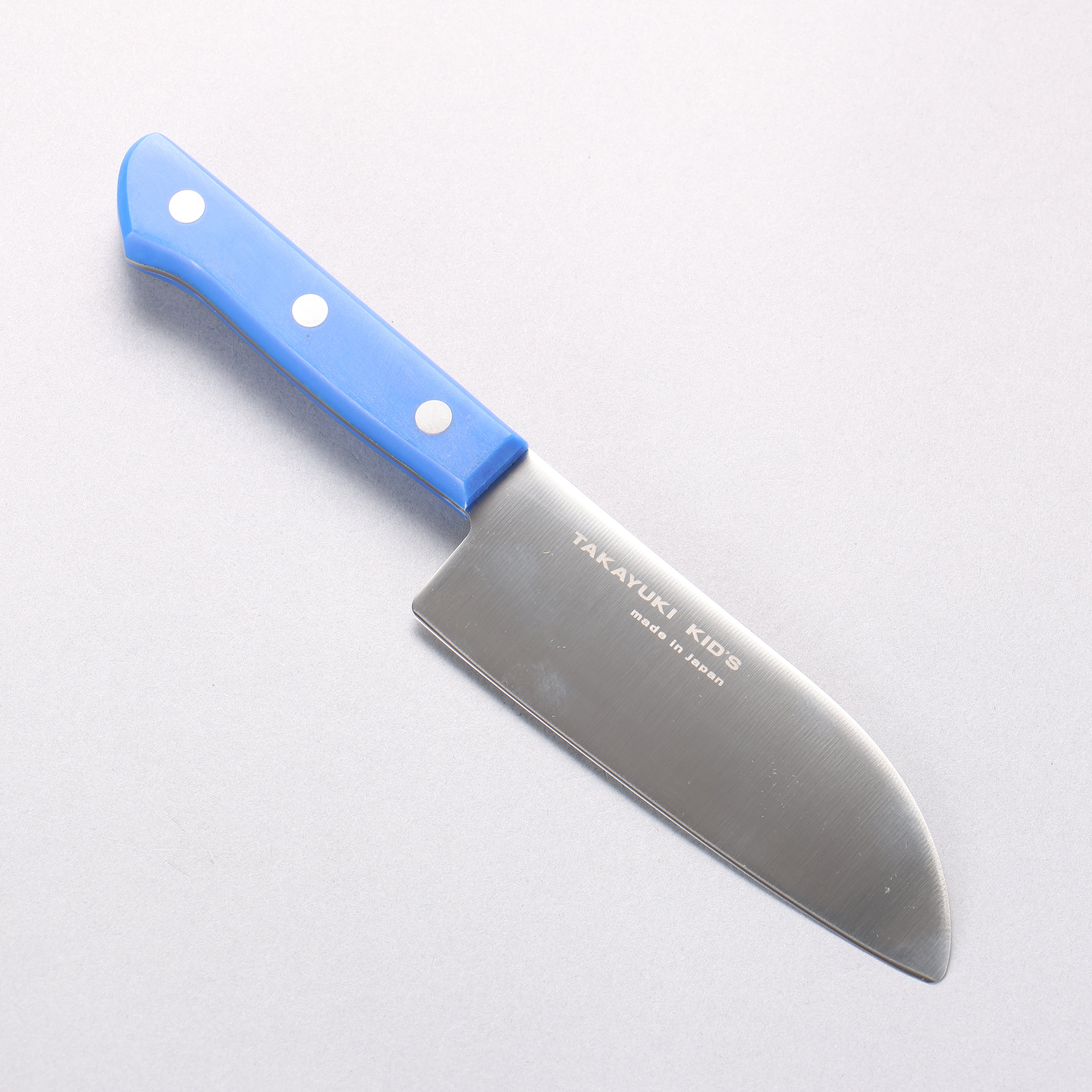 Sakai Takayuki Molybdenum Kitchen Knife for Kids (Blue) - Seisuke Knife