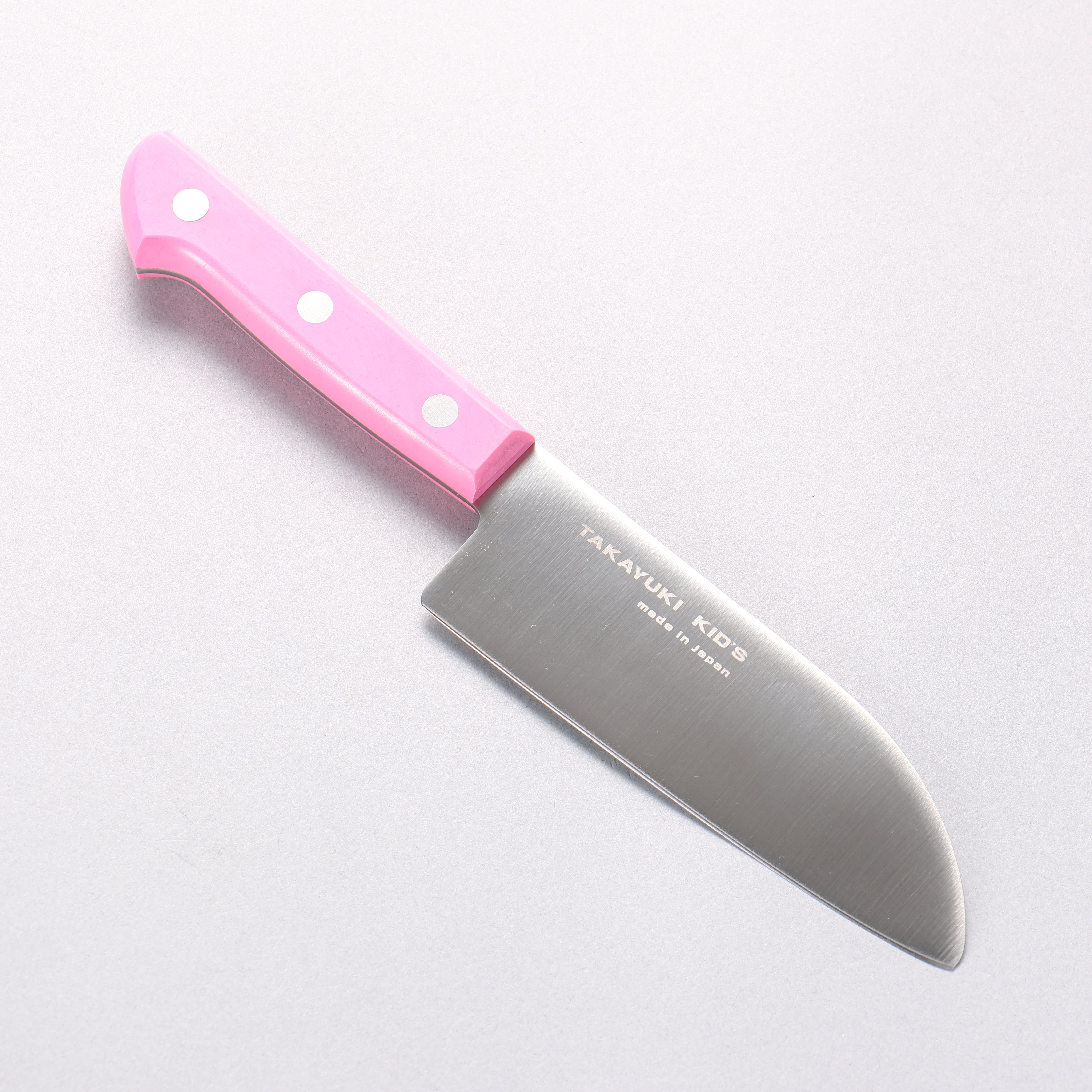 Sakai Takayuki Molybdenum Kitchen Knife for Kids (Pink) - Seisuke Knife