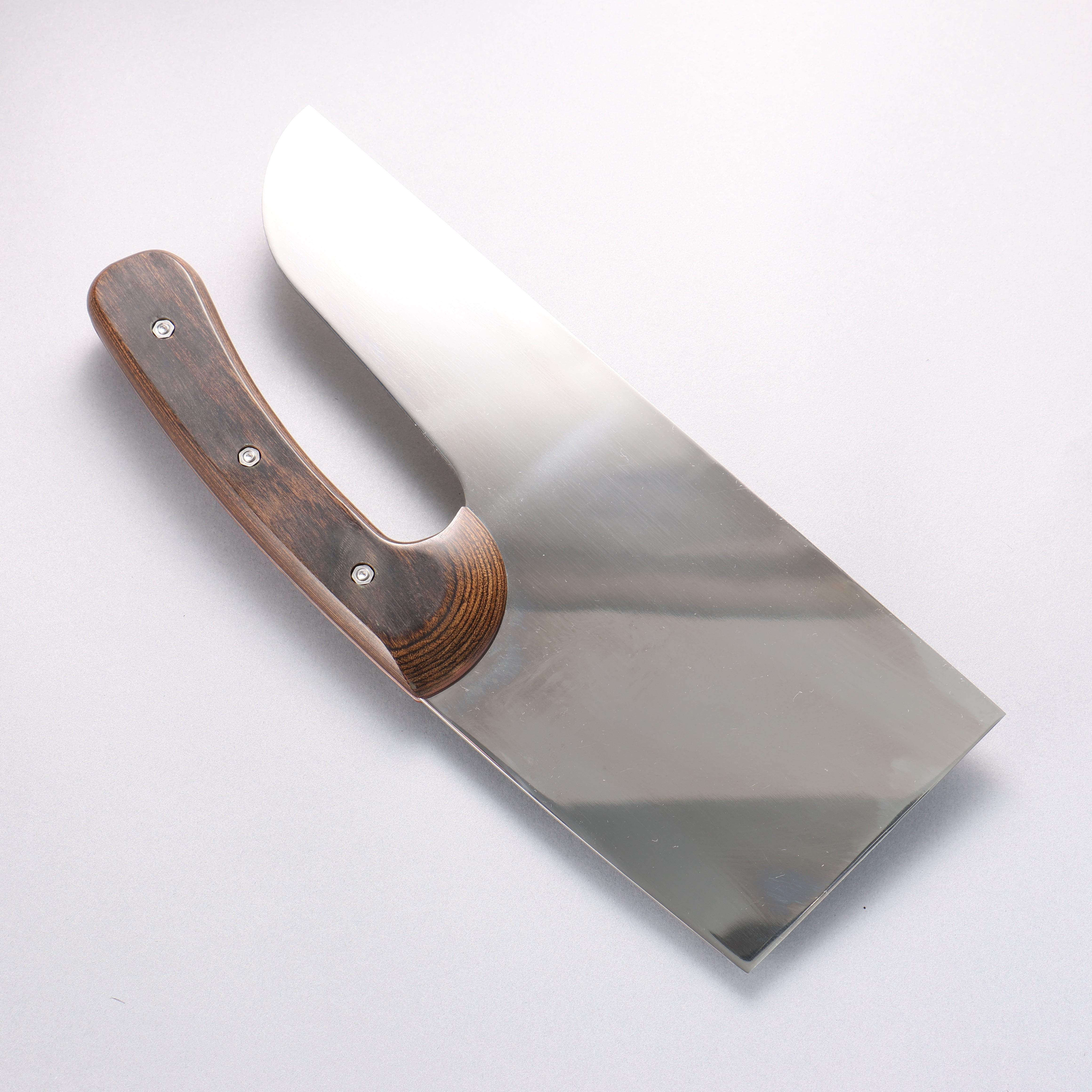 Sakai Takayuki Molybdenum Steel Mirrored Soba 330mm with Drop Handle - Seisuke Knife