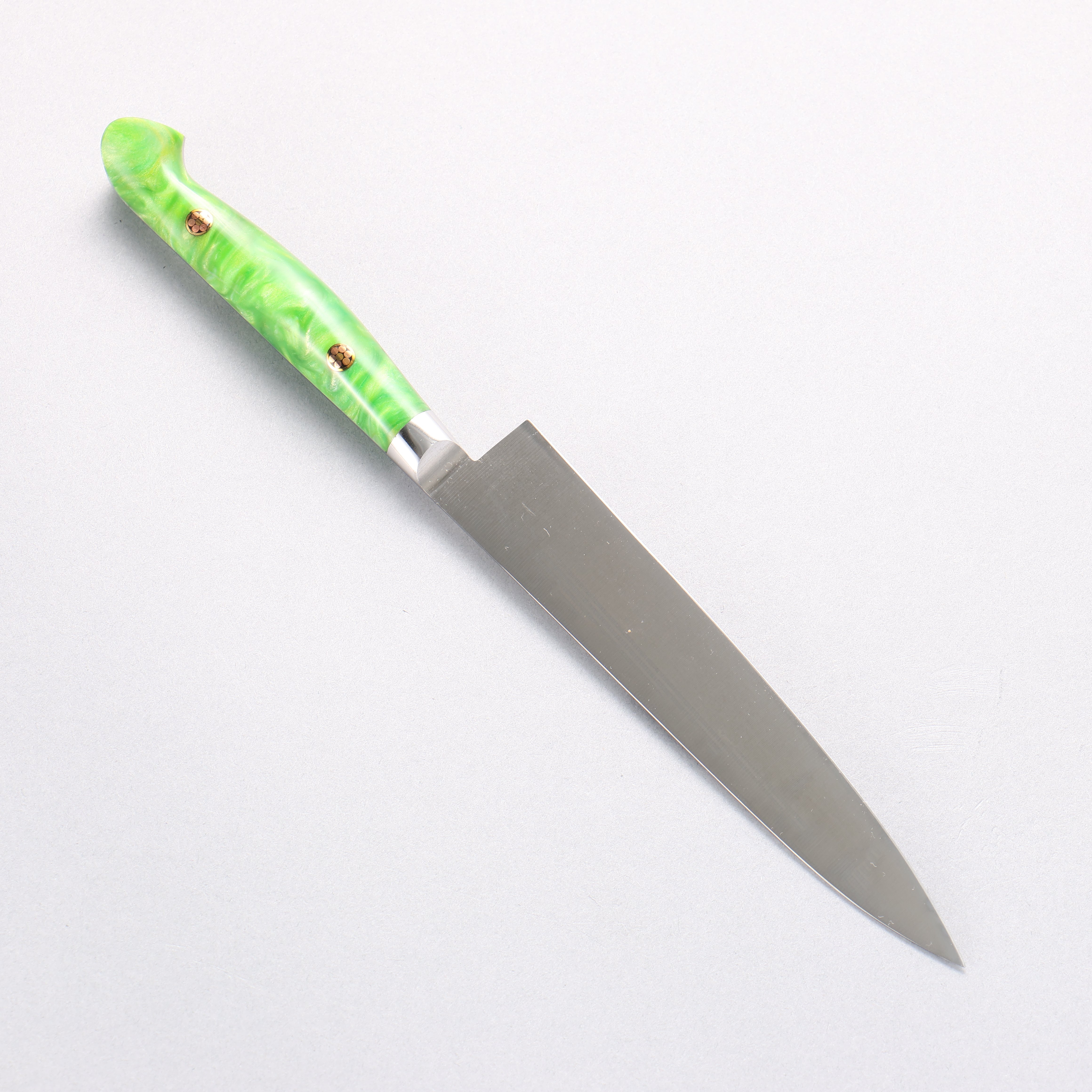 Sakai Takayuki Grand Chef SP Uddeholm Swedish stain-resistant steel Petty-Utility Salmon 150mm SP Type III (Jungle) Handle - Seisuke Knife