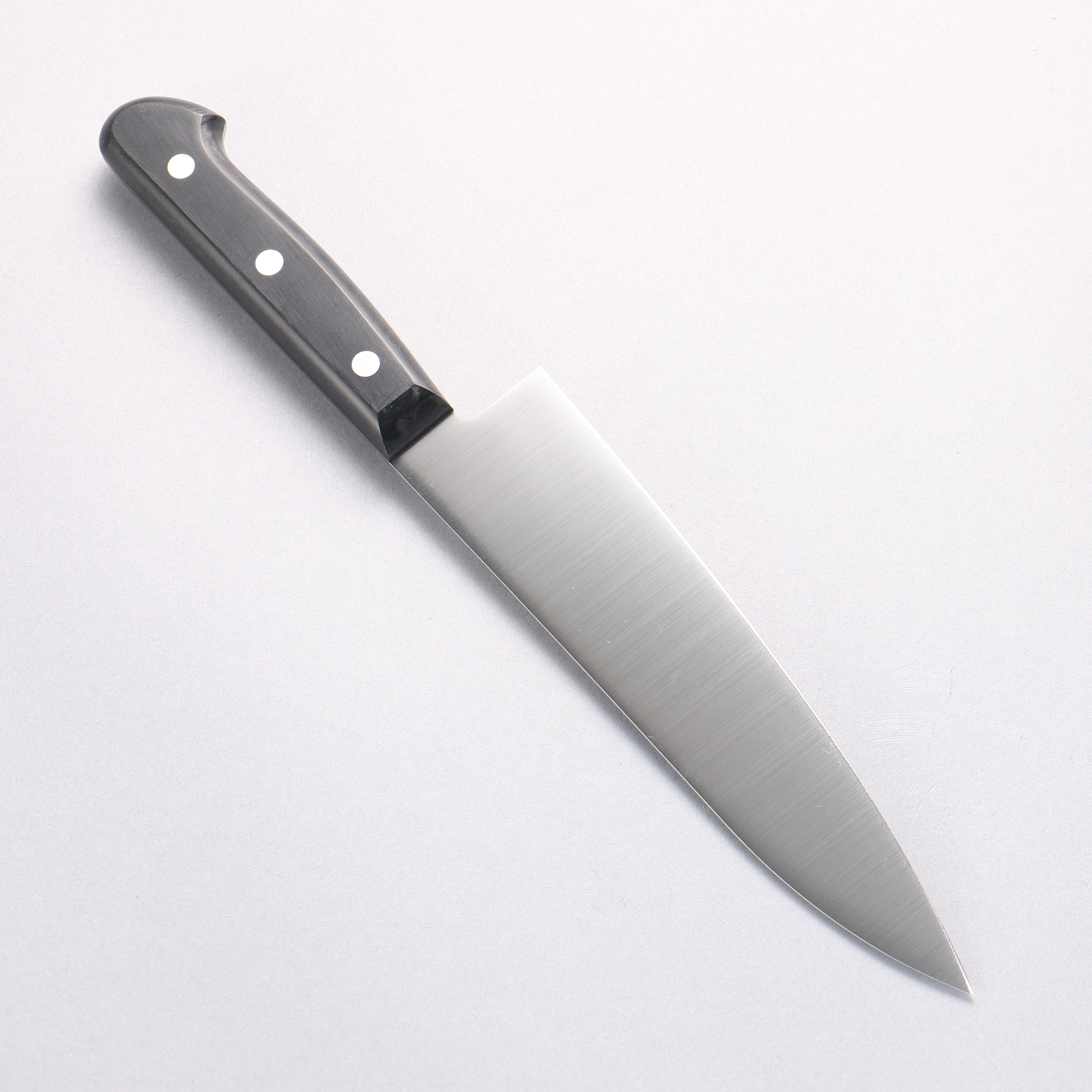 Sakai Takayuki Molybdenum Migaki Finished Gyuto 180mm Black PC(Plastic) Handle - Seisuke Knife