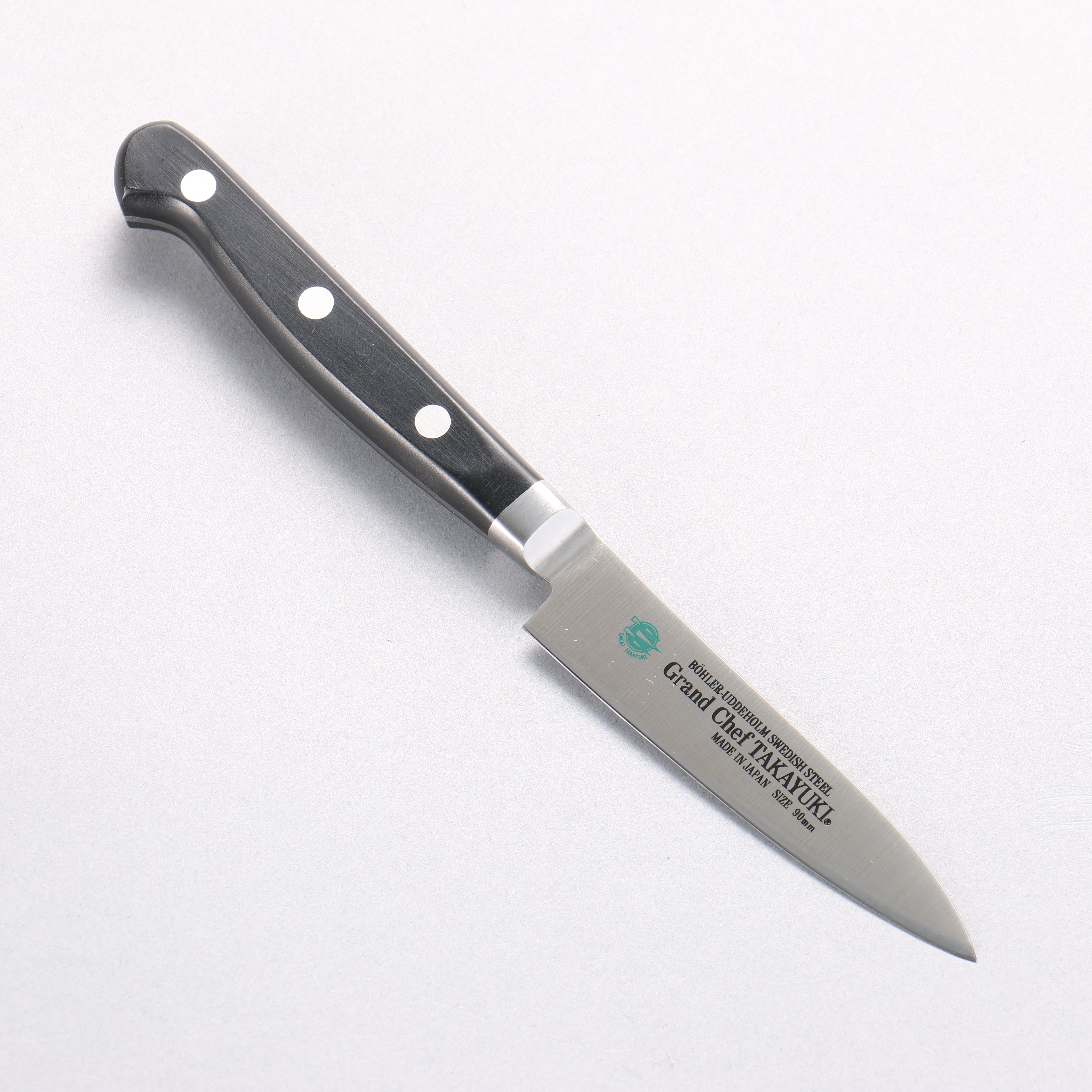 Sakai Takayuki Grand Chef Swedish Steel-stn Petty-Utility 90mm - Seisuke Knife