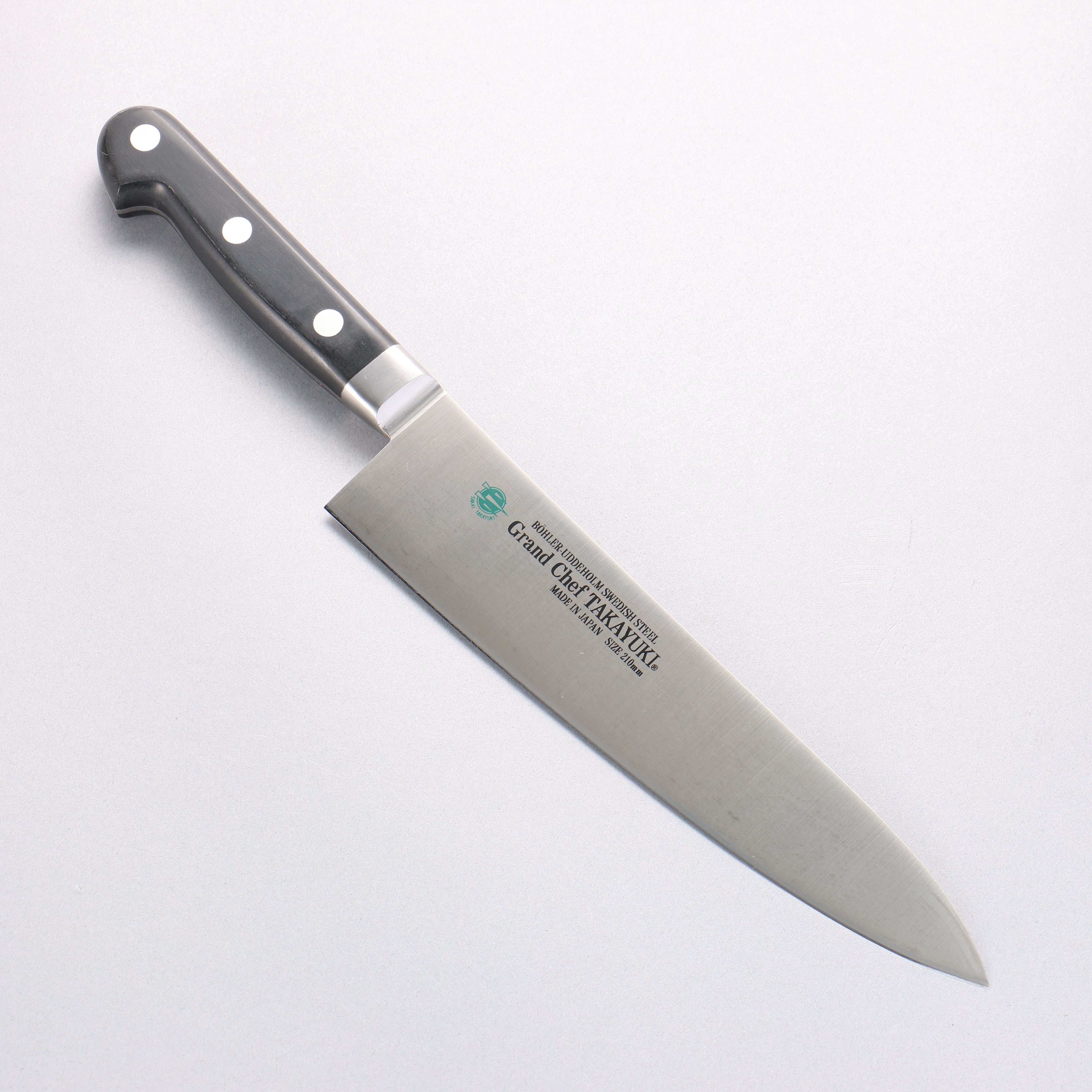 Sakai Takayuki Grand Chef Swedish Steel-stn Gyuto - Seisuke Knife