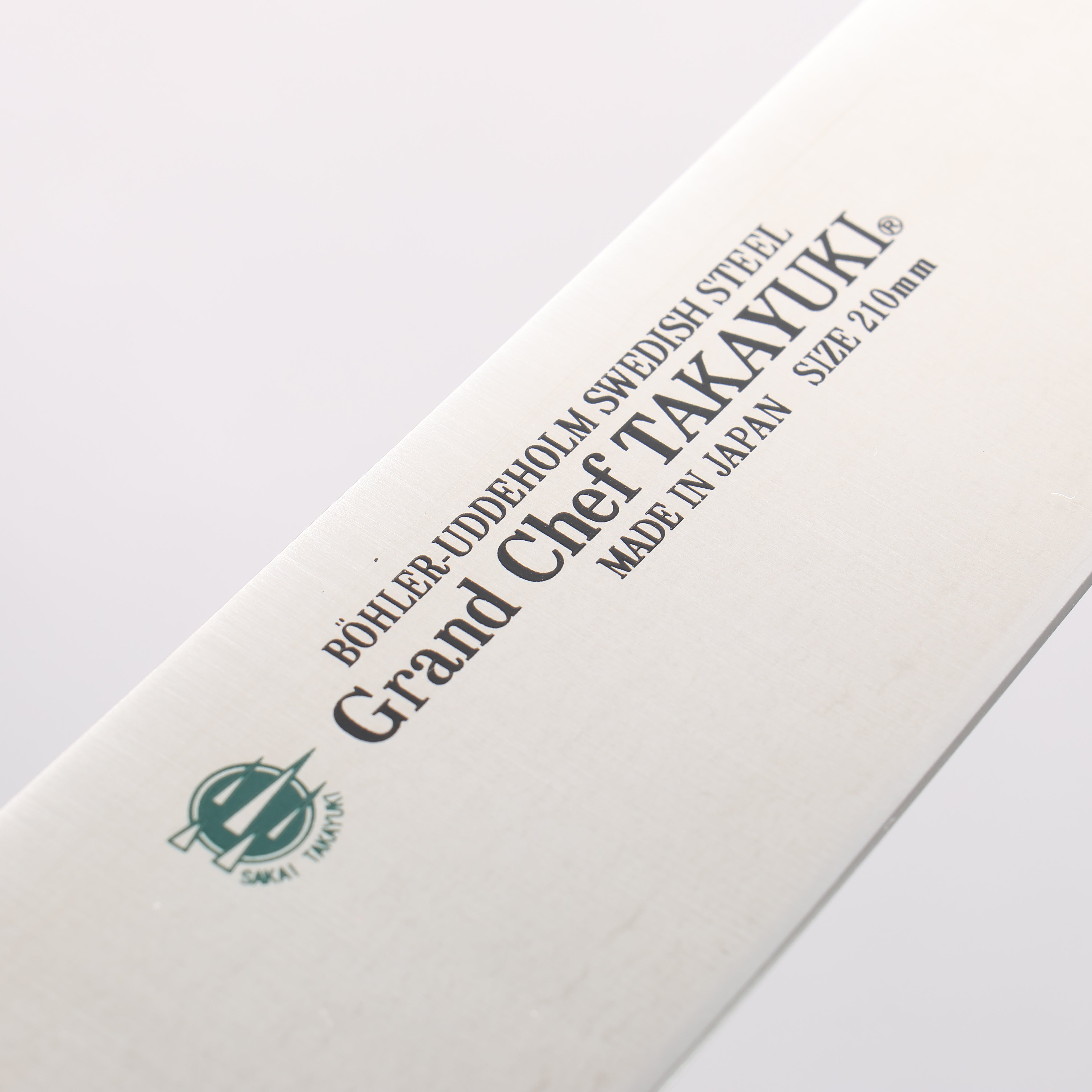 Sakai Takayuki Grand Chef Swedish Steel-stn Gyuto - Seisuke Knife