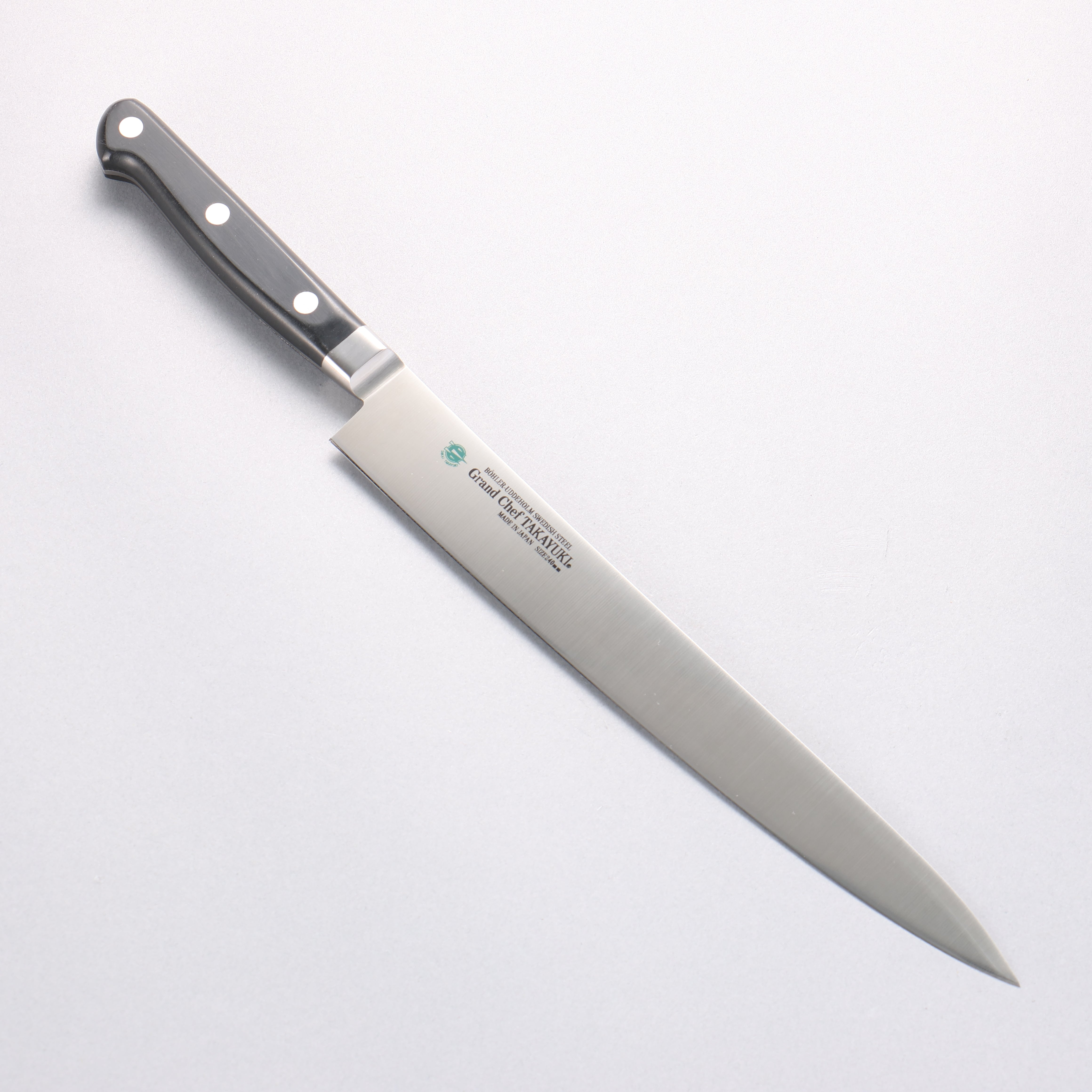 Sakai Takayuki Grand Chef Swedish Steel-stn Sujihiki - Seisuke Knife