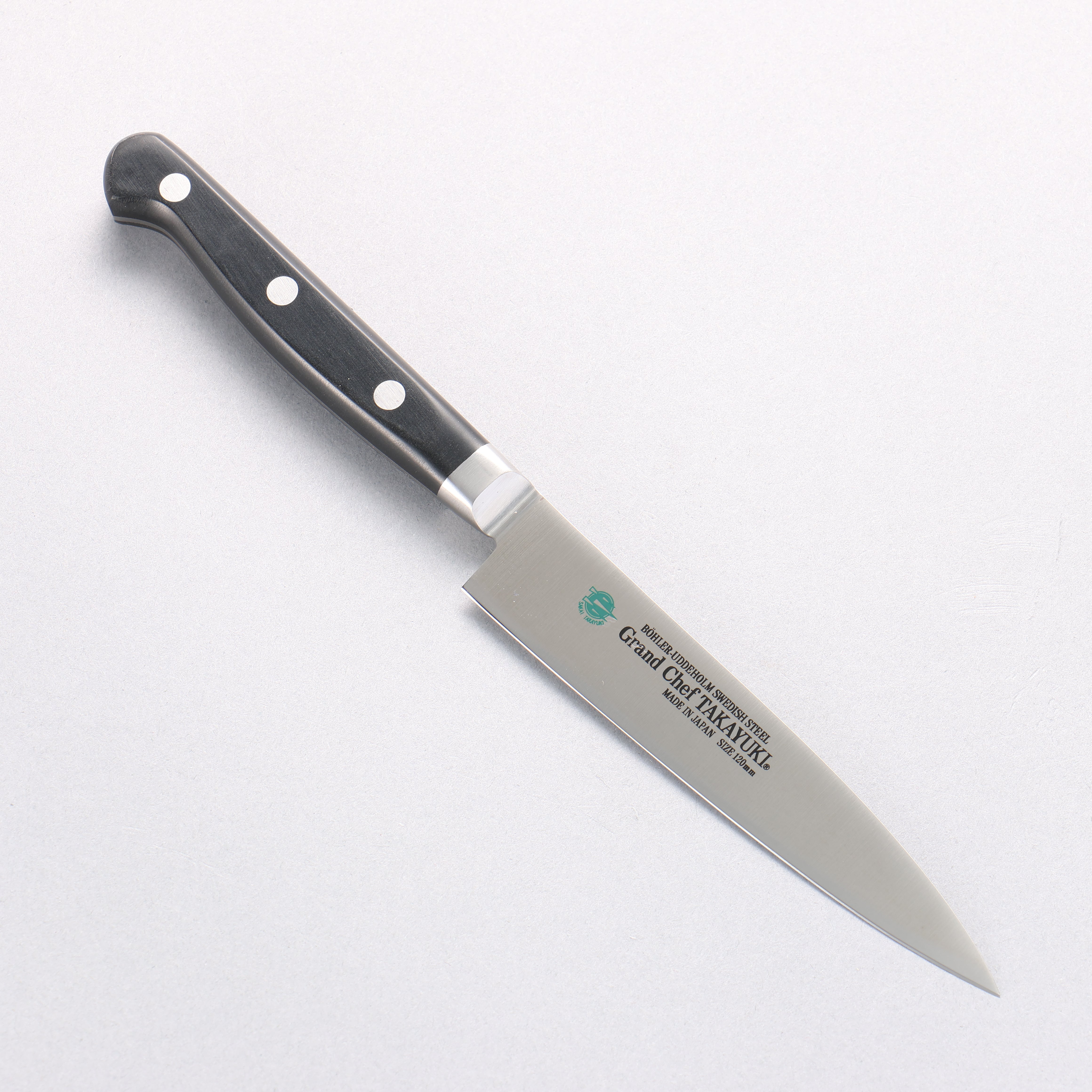 Sakai Takayuki Grand Chef Swedish Steel-stn Petty-Utility 120mm - Seisuke Knife