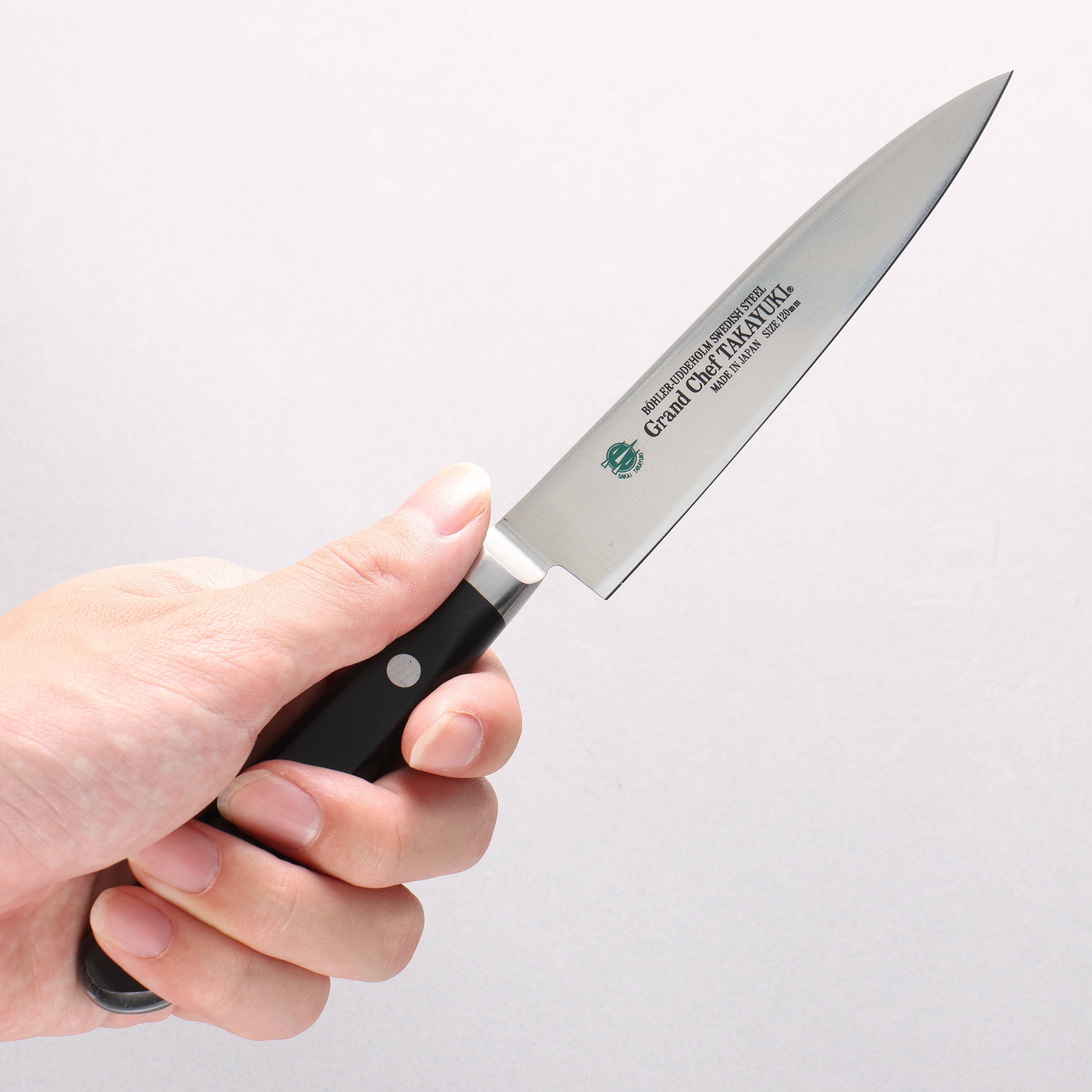 Sakai Takayuki Grand Chef Swedish Steel-stn Petty-Utility 120mm - Seisuke Knife