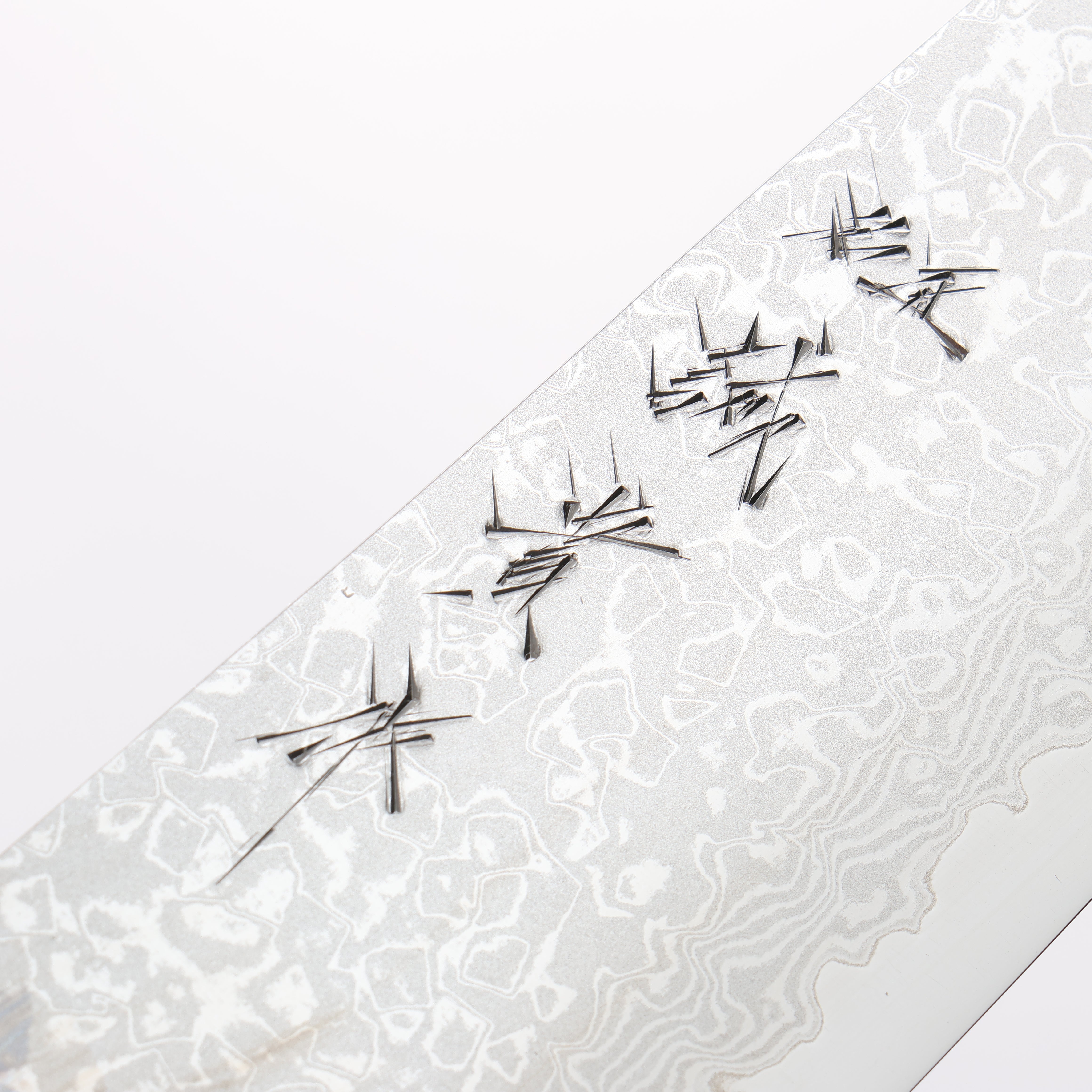 Shigeki Tanaka VG10 17 Layer Damascus Santoku 165mm Walnut Handle - Seisuke Knife