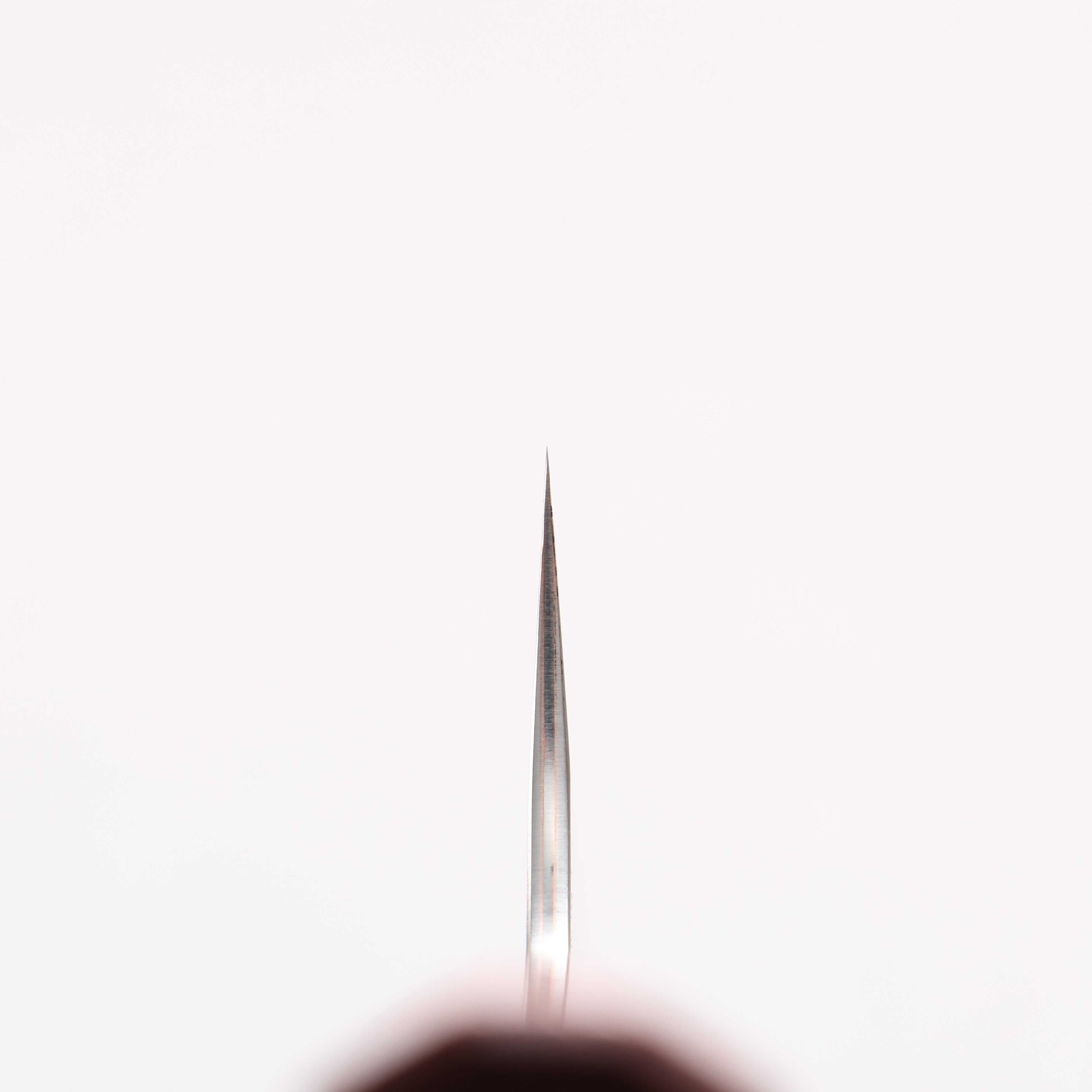 Yu Kurosaki Juhyo V-Toku2 Hammered Black Finished Small Santoku 150mm Padoauk Handle - Seisuke Knife