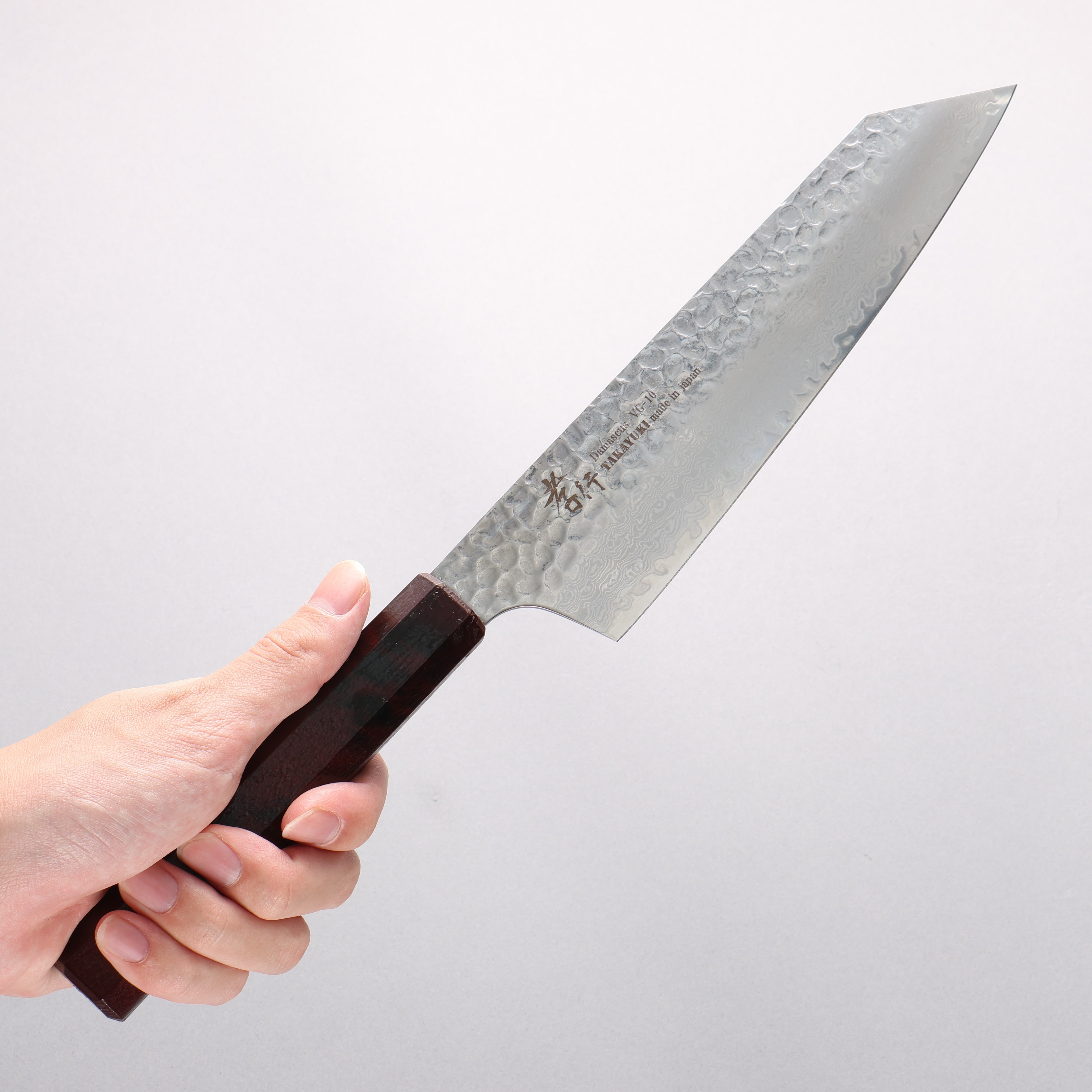 Sakai Takayuki Nanairo VG10 33 Layer Kengata Gyuto 190mm Tortoiseshell ABS Resin Handle - Seisuke Knife