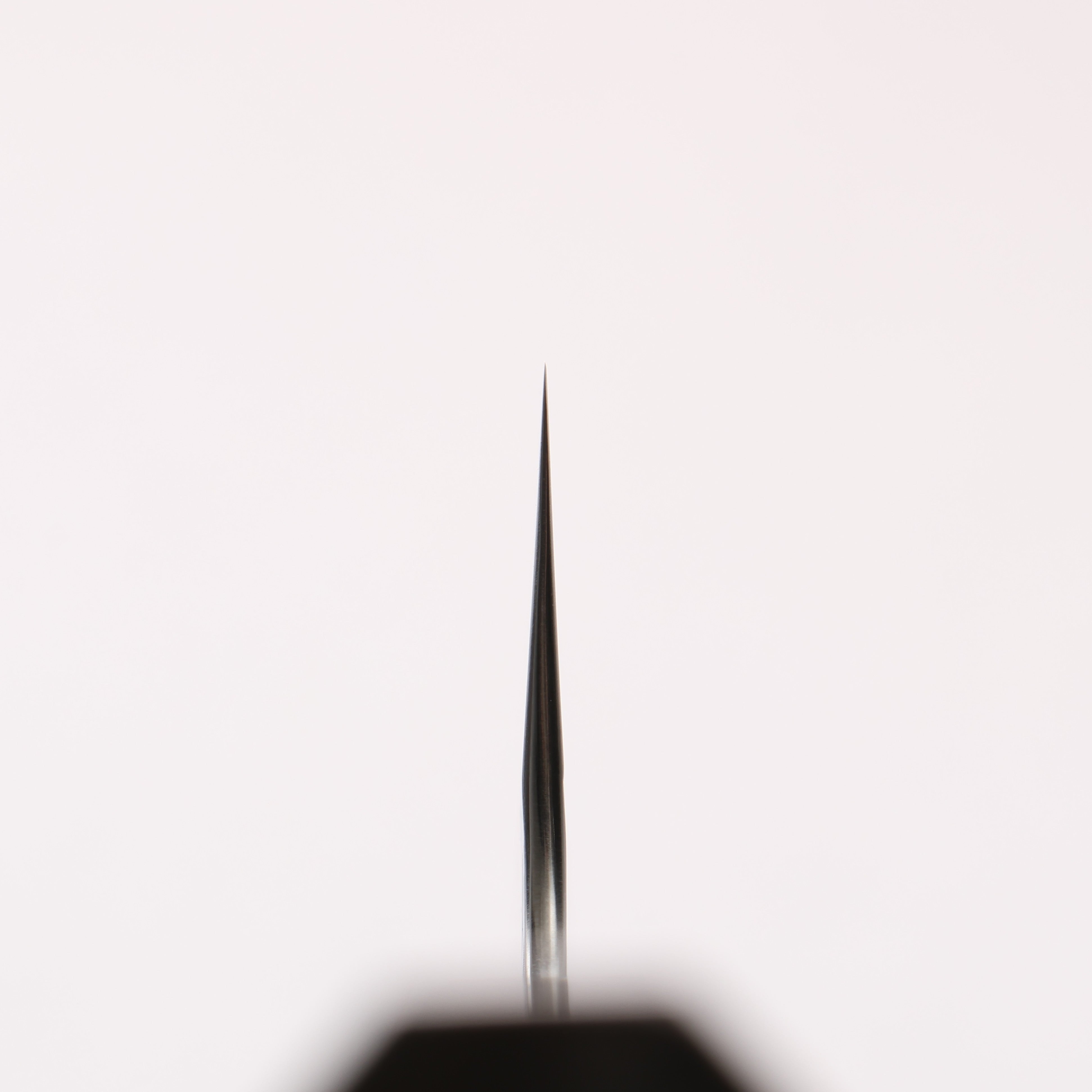 Yoshimi Kato Hyo SG2 Hammered Santoku 170mm Stabilized Birch with Black Resin Handle - Seisuke Knife