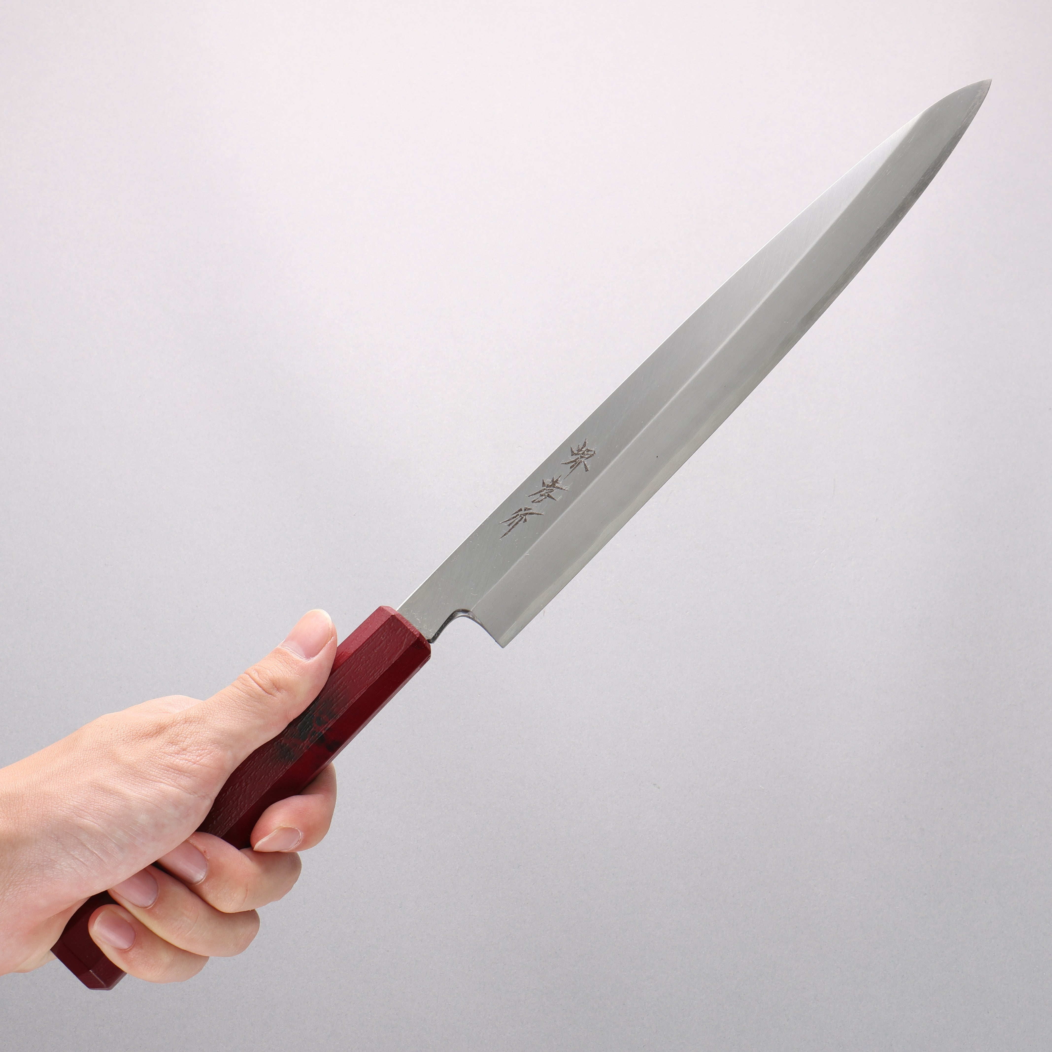 Sakai Takayuki Sakai Takayuki Nanairo INOX Molybdenum Yanagiba 270mm with Red Tortoiseshell ABS Resin Handle - Seisuke Knife