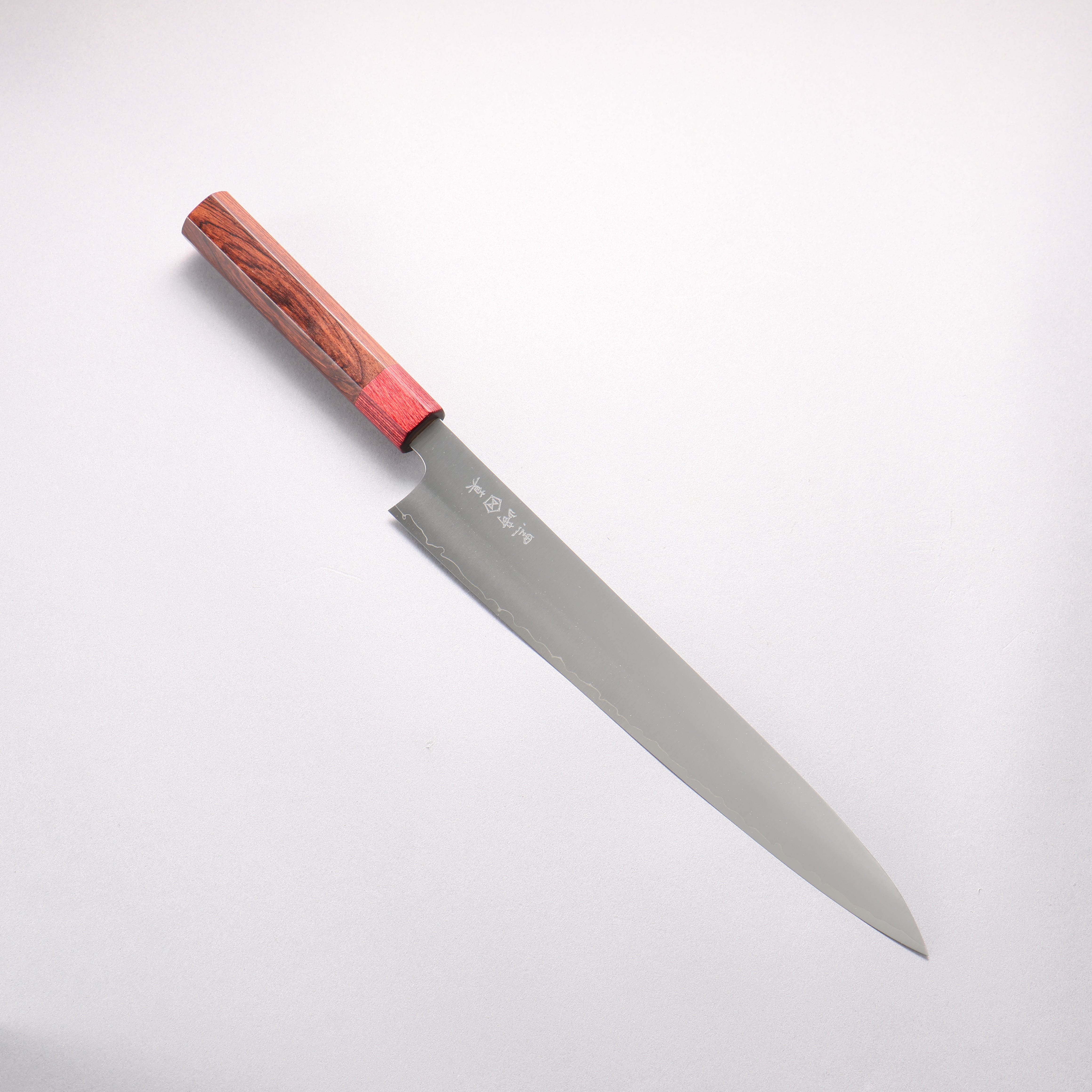 Makoto Kurosaki SG2 Sujihiki 270mm Rosewood (ferrule: Red Pakka wood) Handle - Seisuke Knife