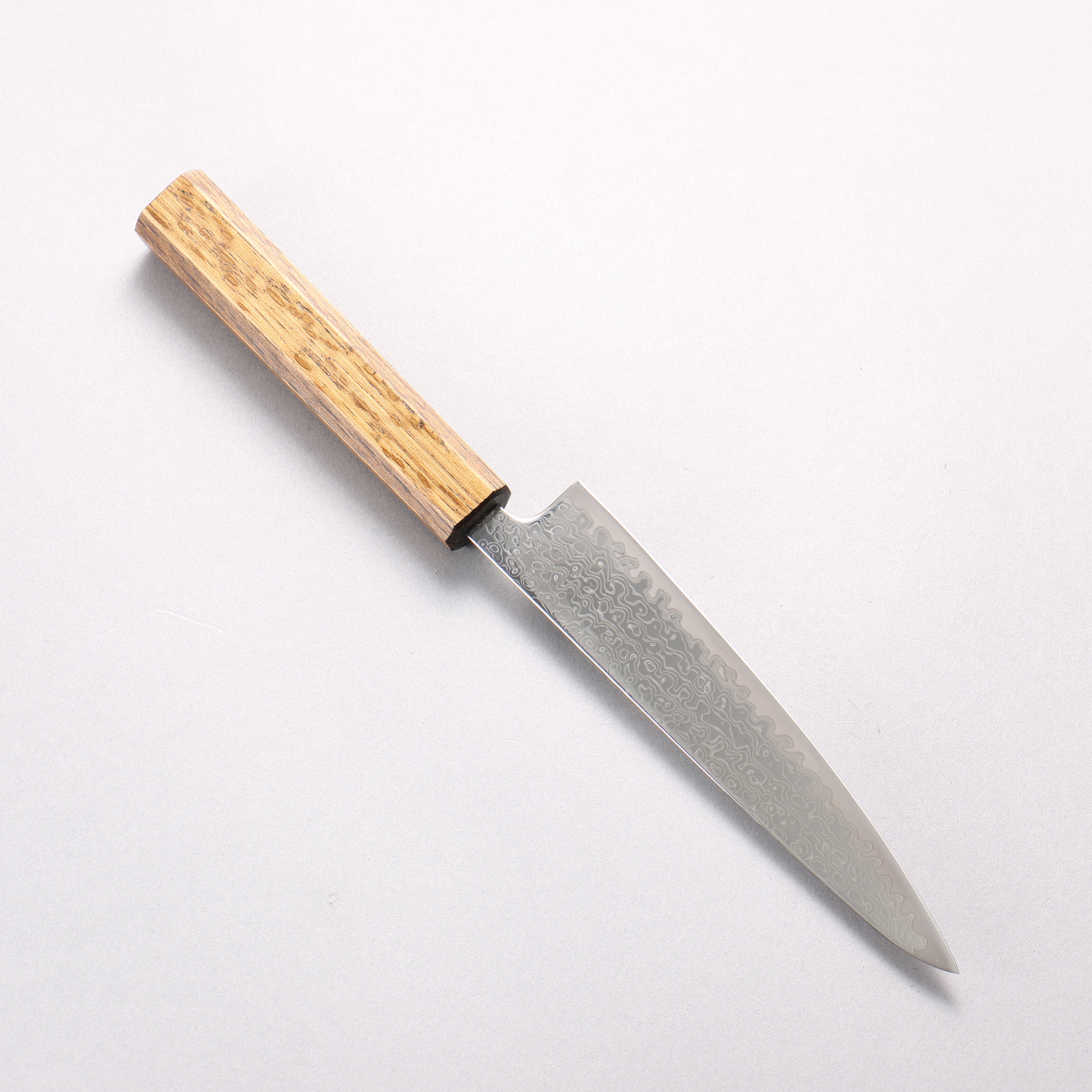 Seisuke VG10 Migaki Finished Petty-Utility 150mm Oak Handle - Seisuke Knife