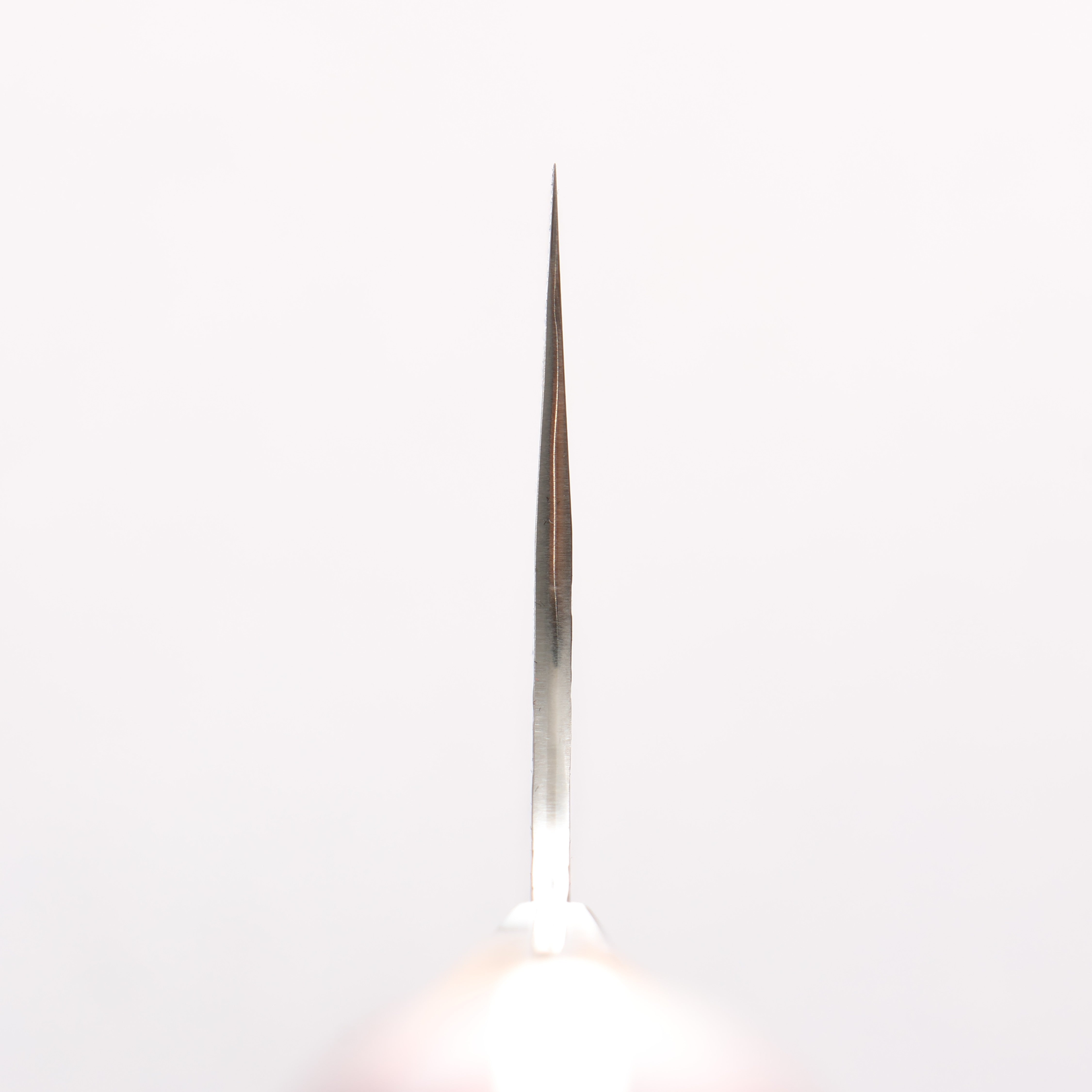 Yu Kurosaki Shizuku SG2 Hammered Damascus Gyuto 270mm Red and Wood Pattern Acrylic Handle - Seisuke Knife