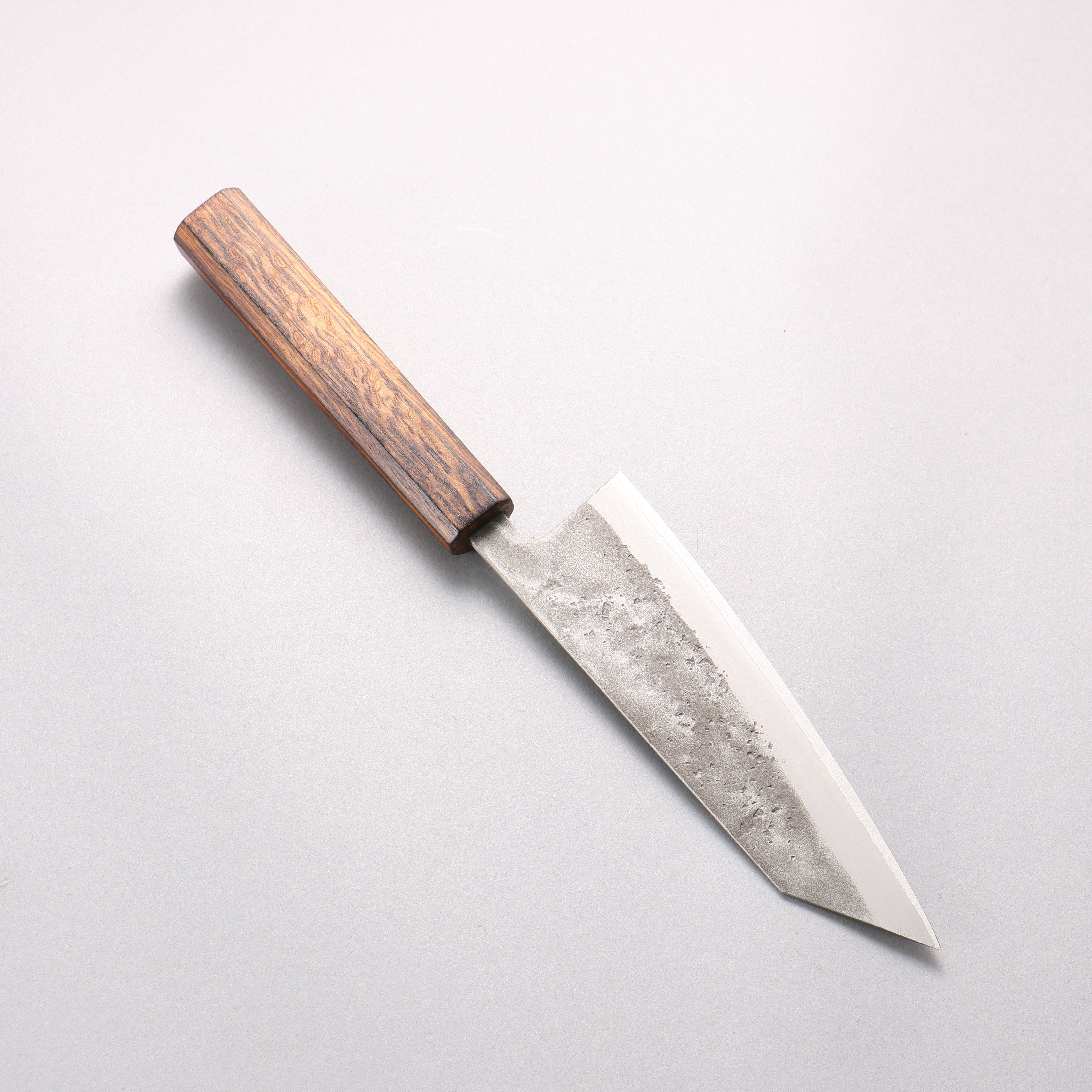 Oul SLD Nashiji Bunka 170mm Baikoku Soot Black Oak Handle - Seisuke Knife