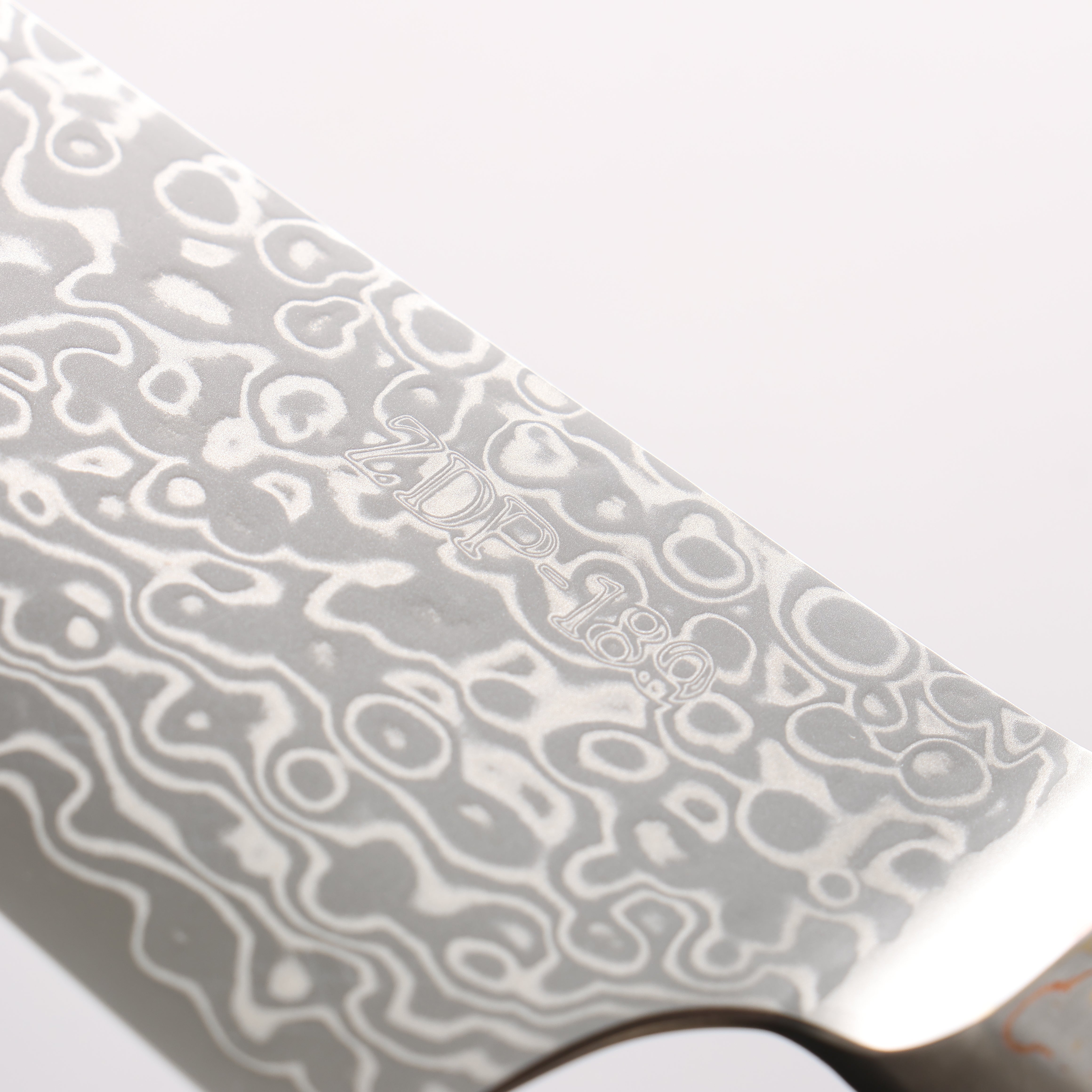 Kajin ZDP189 Damascus Migaki Kiritsuke Santoku 165mm Chinese Quince Burl Inlay Handle - Seisuke Knife