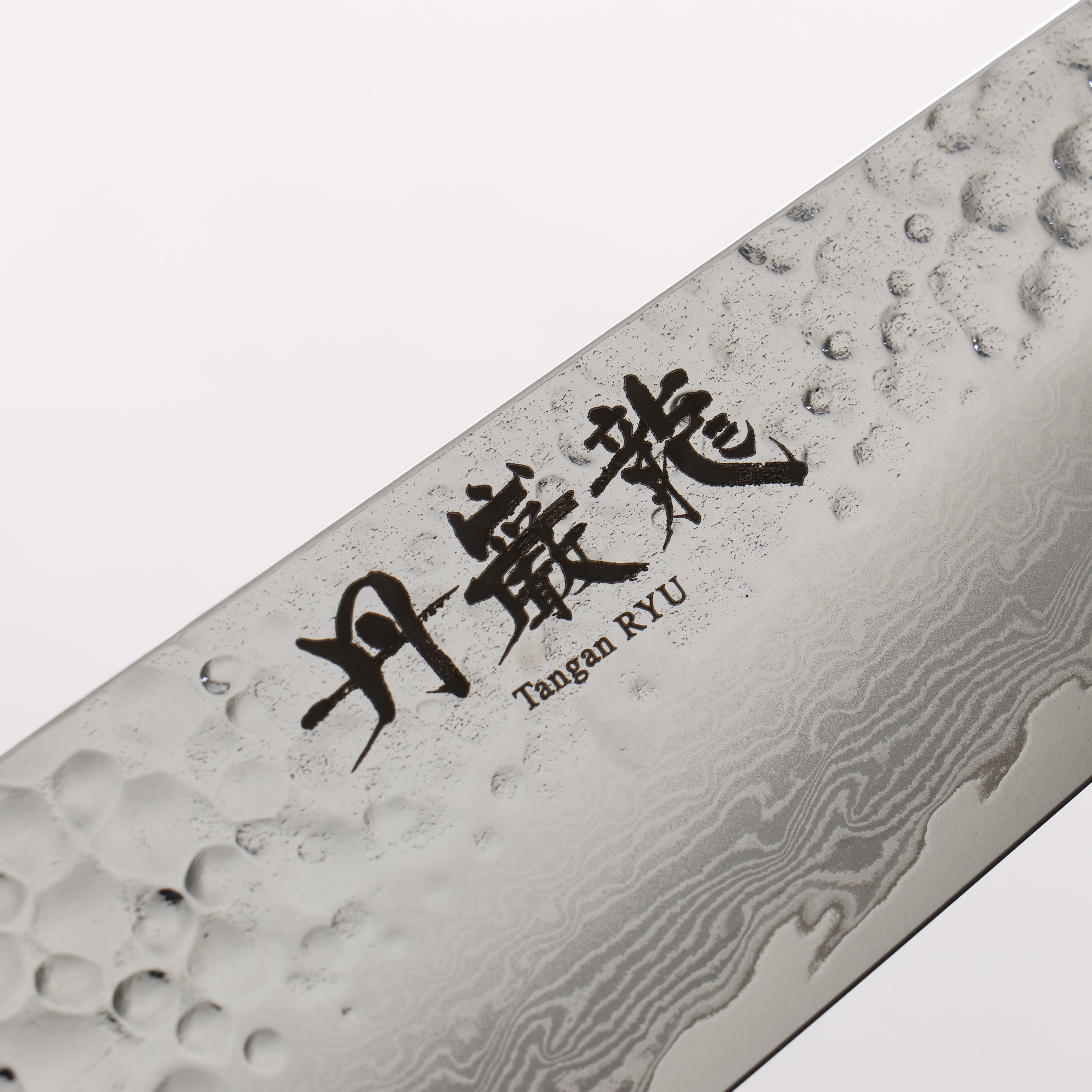 Ryusen Tanganryu VG10 67 Layer Damascus Gyuto 210mm Black Micarta Handle - Seisuke Knife