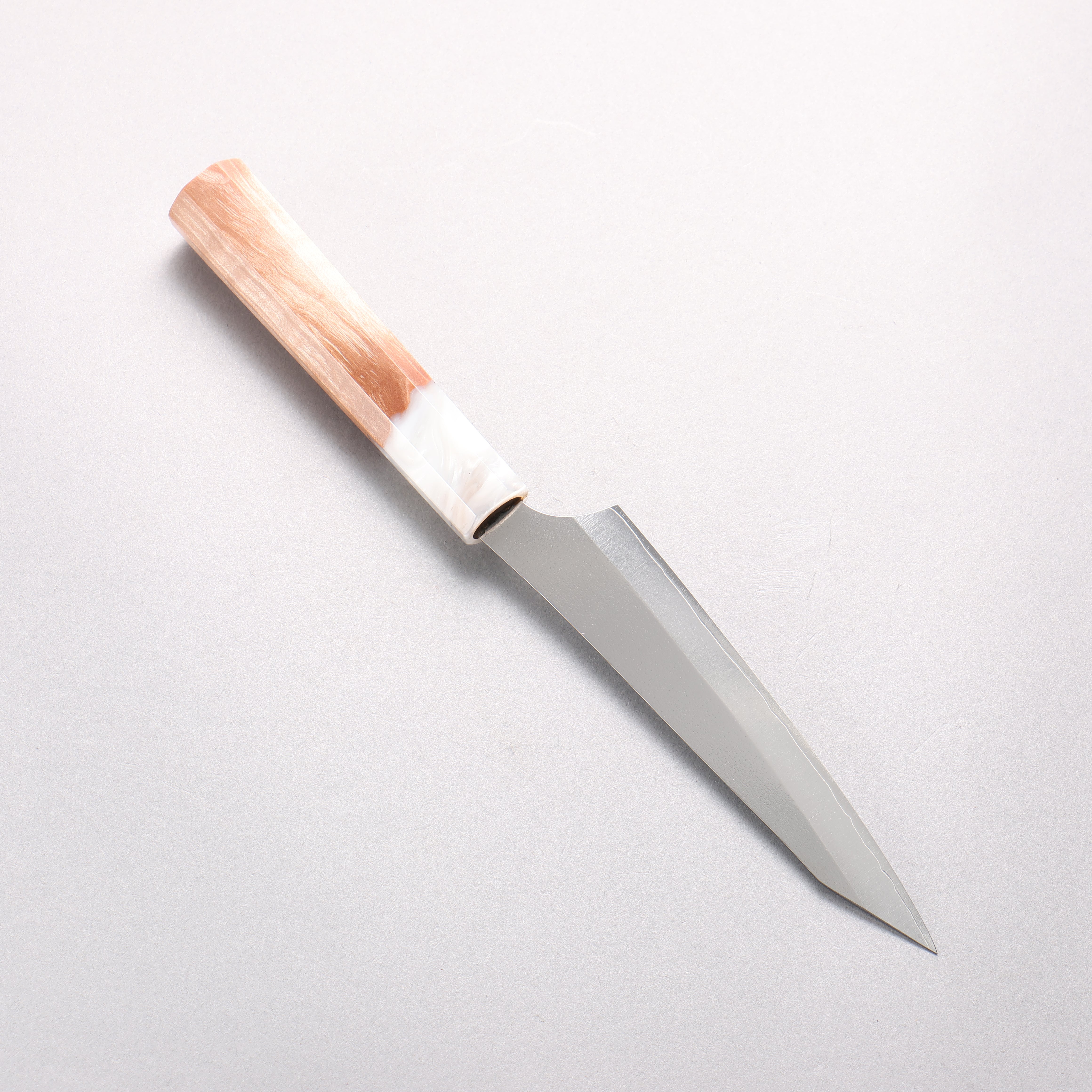 Yu Kurosaki New Gekko VG-XEOS Petty-Utility 130mm Resin coated Birch (Ferrule: White resin) Handle - Seisuke Knife