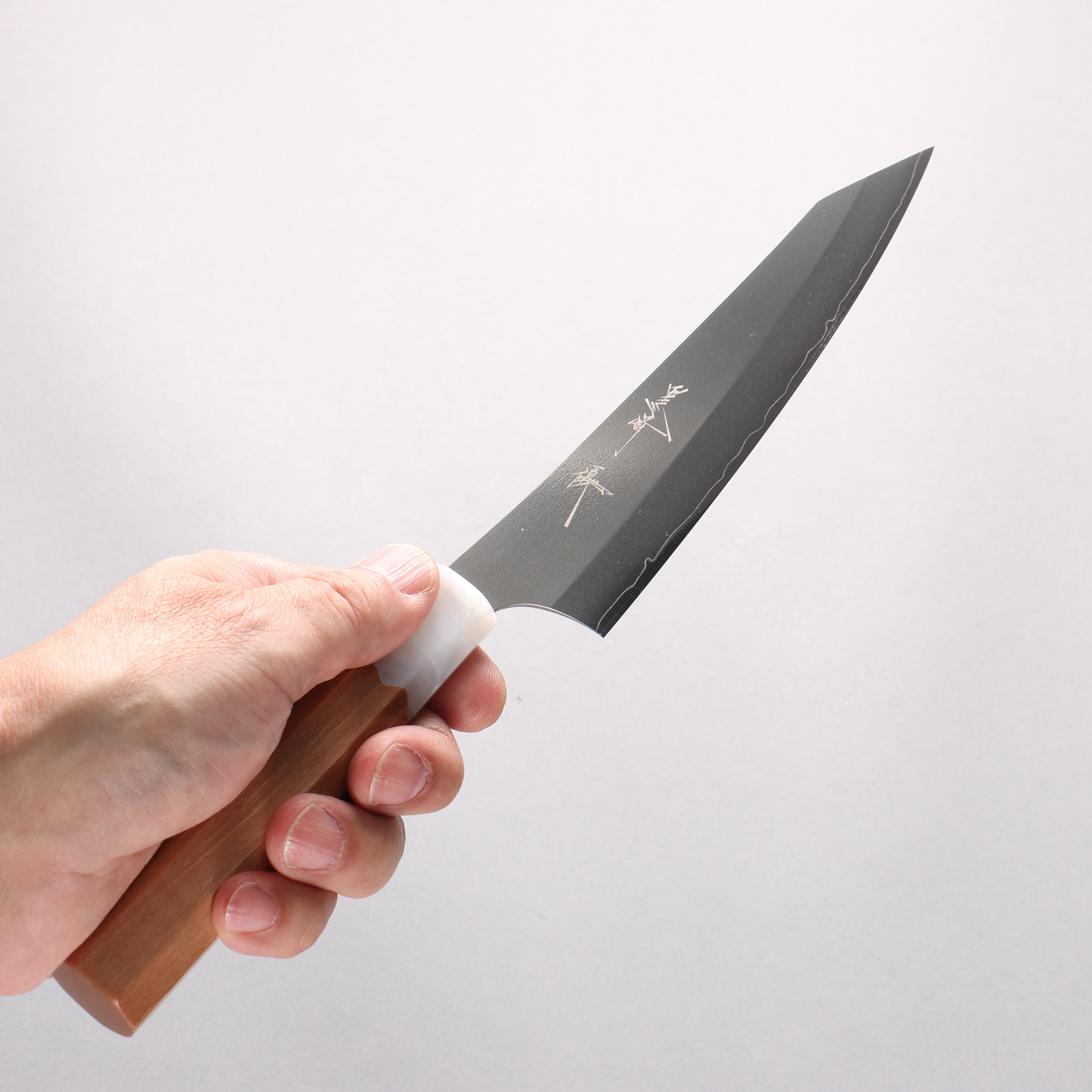 Yu Kurosaki New Gekko VG-XEOS Petty-Utility 150mm Resin Coated Birch Handle - Seisuke Knife