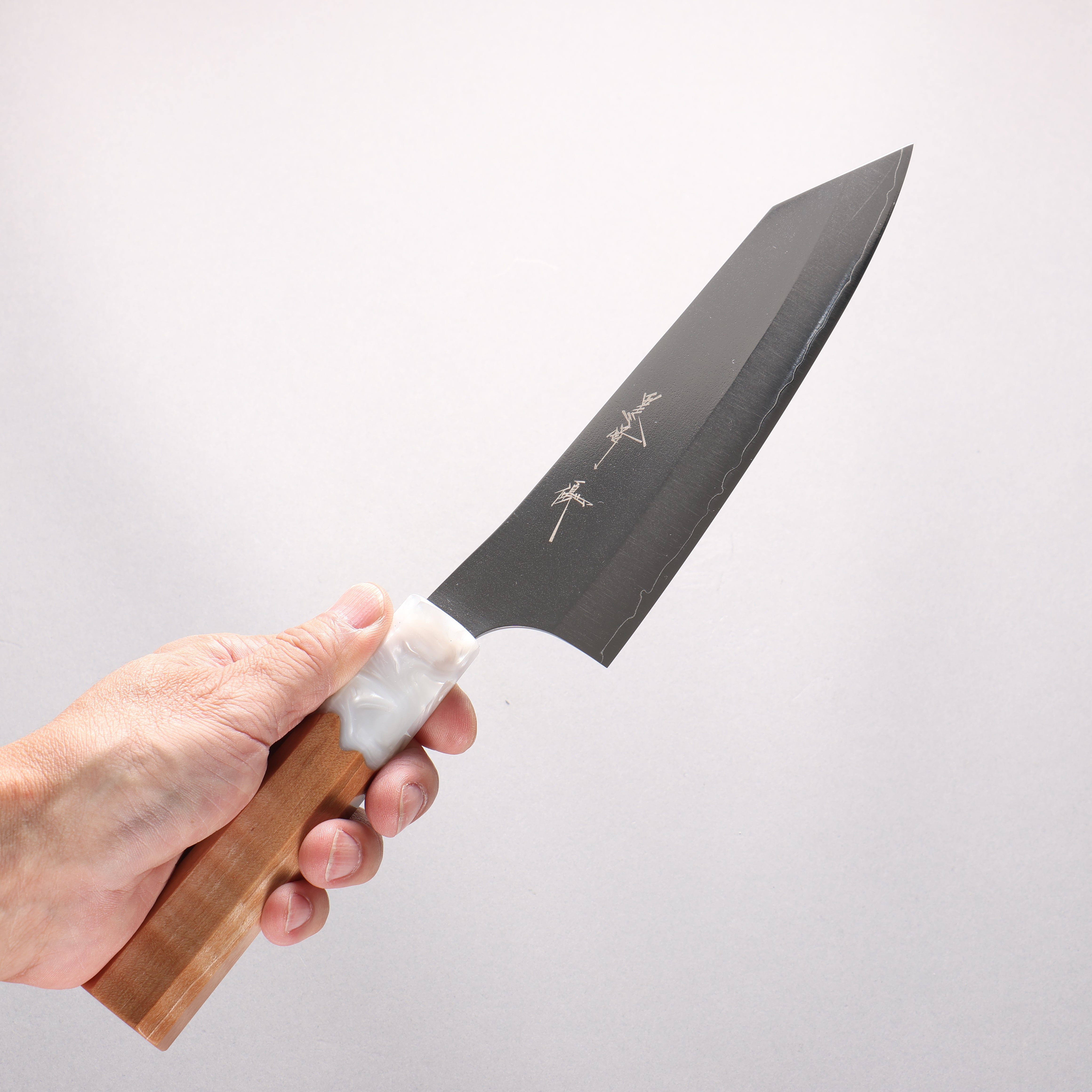 Yu Kurosaki New Gekko VG-XEOS Bunka 170mm Resin coated Birch (Ferrule: White resin) Handle - Seisuke Knife
